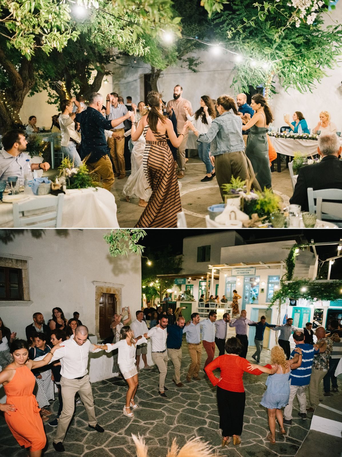 traditional greek dance at folegadros
