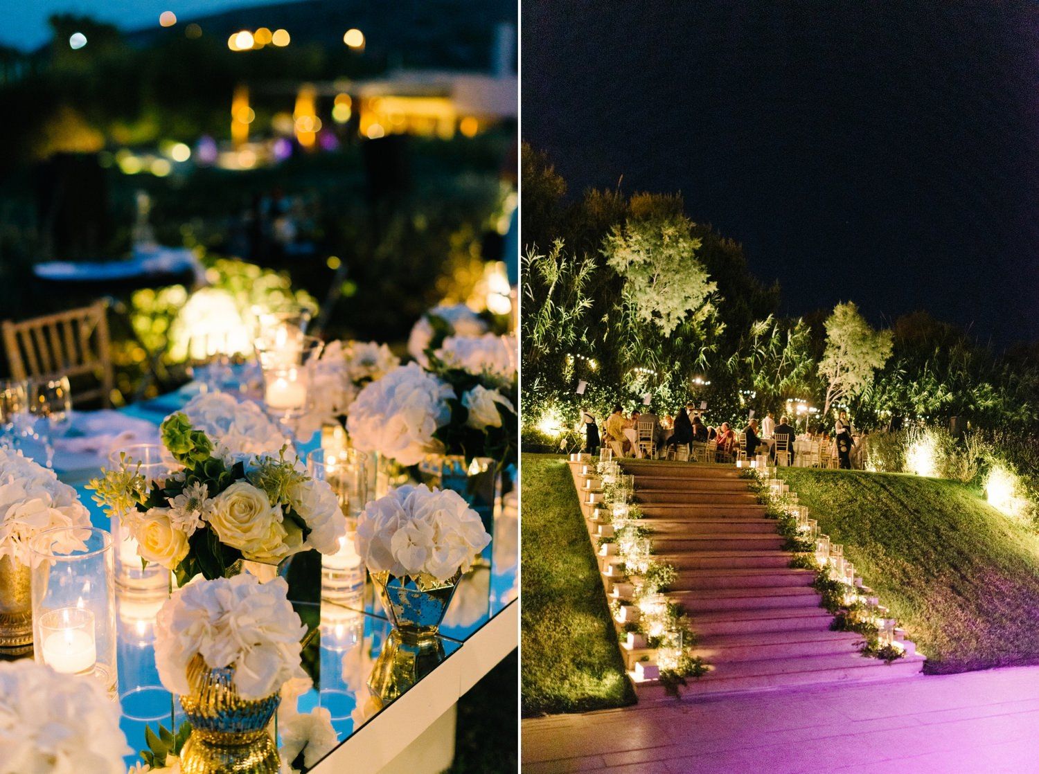 athens island riviera wedding reception