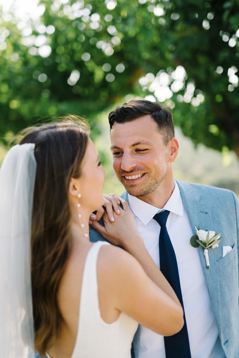couple portraits at agreco farms in crete greece