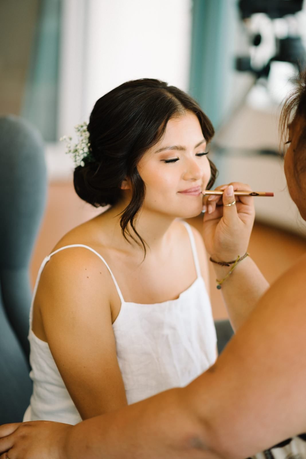 bridal preperation makeup corfu