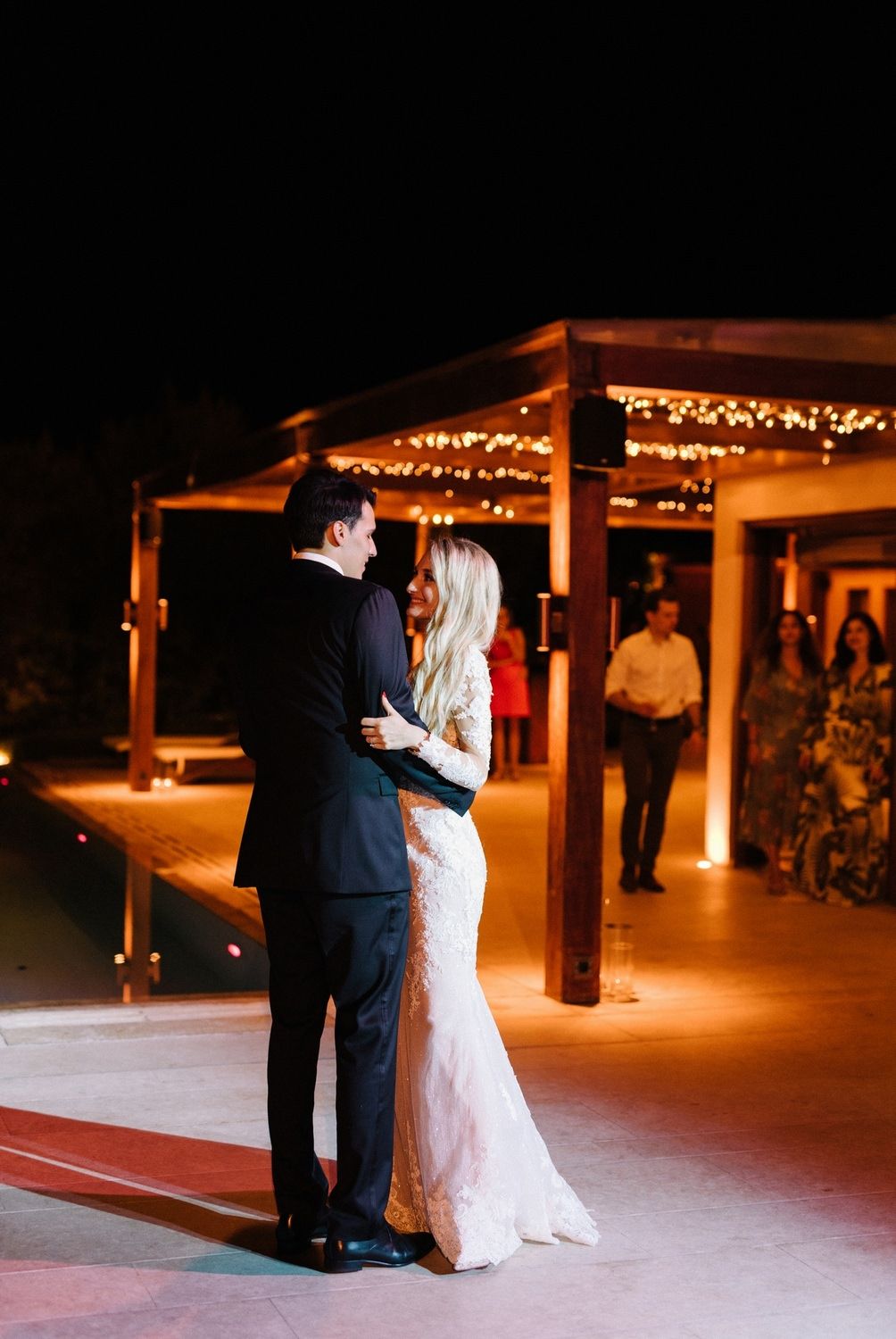 couple's first dance in athens riviera