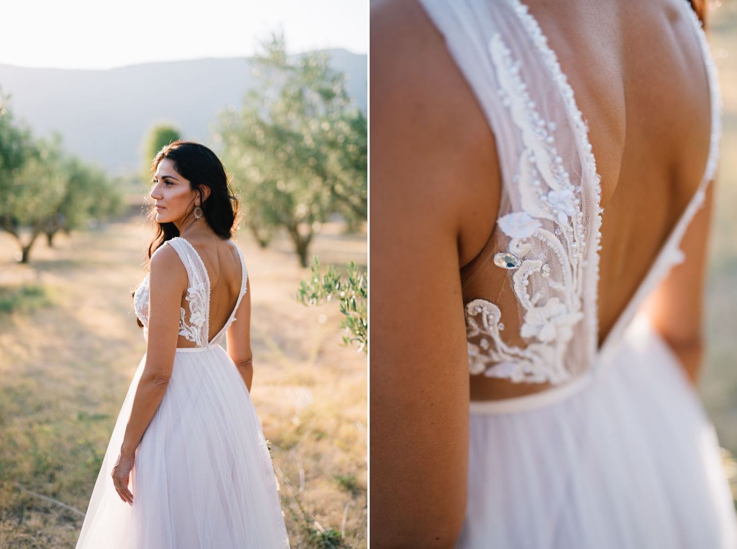 bride portraits and details in velventos kozani