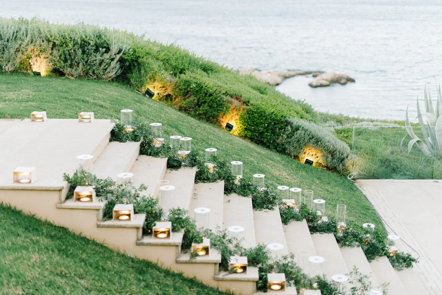 athens island riviera wedding reception
