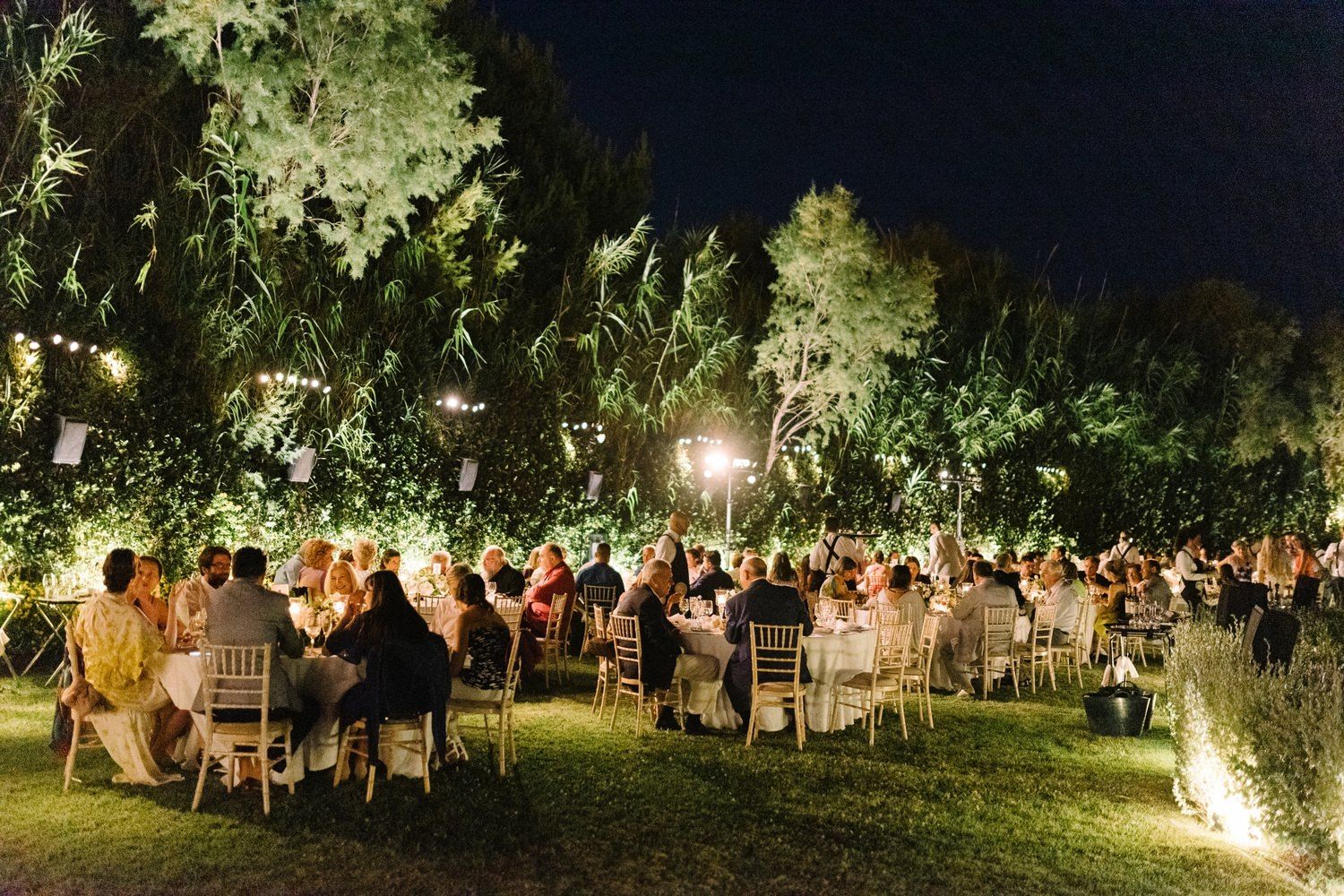 athens island riviera wedding reception