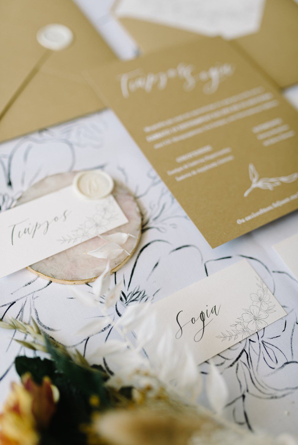 wedding stationery details