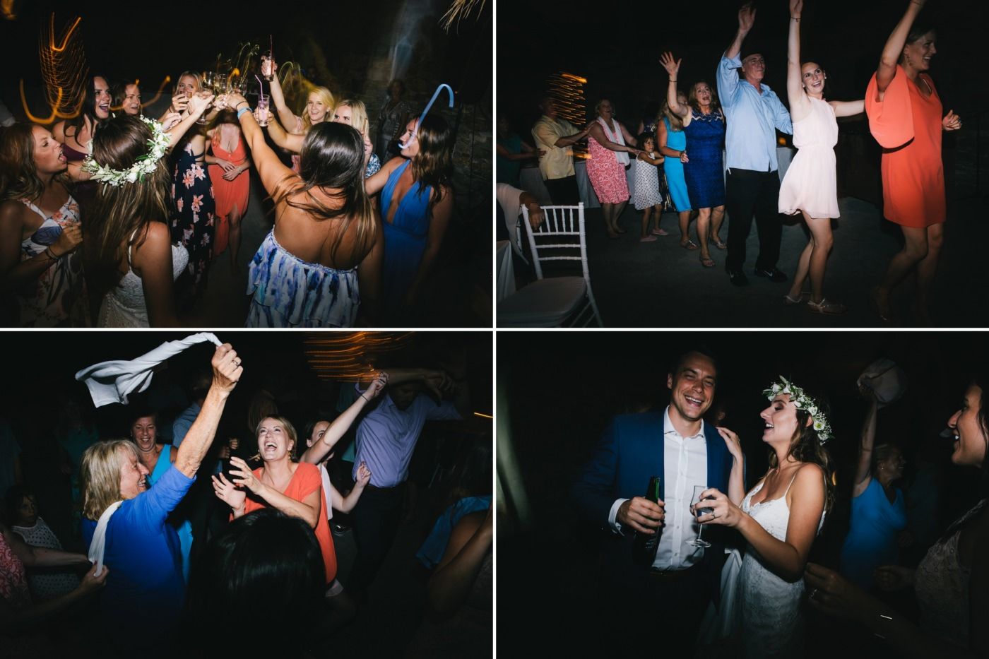 wedding party at lazarou sifnos