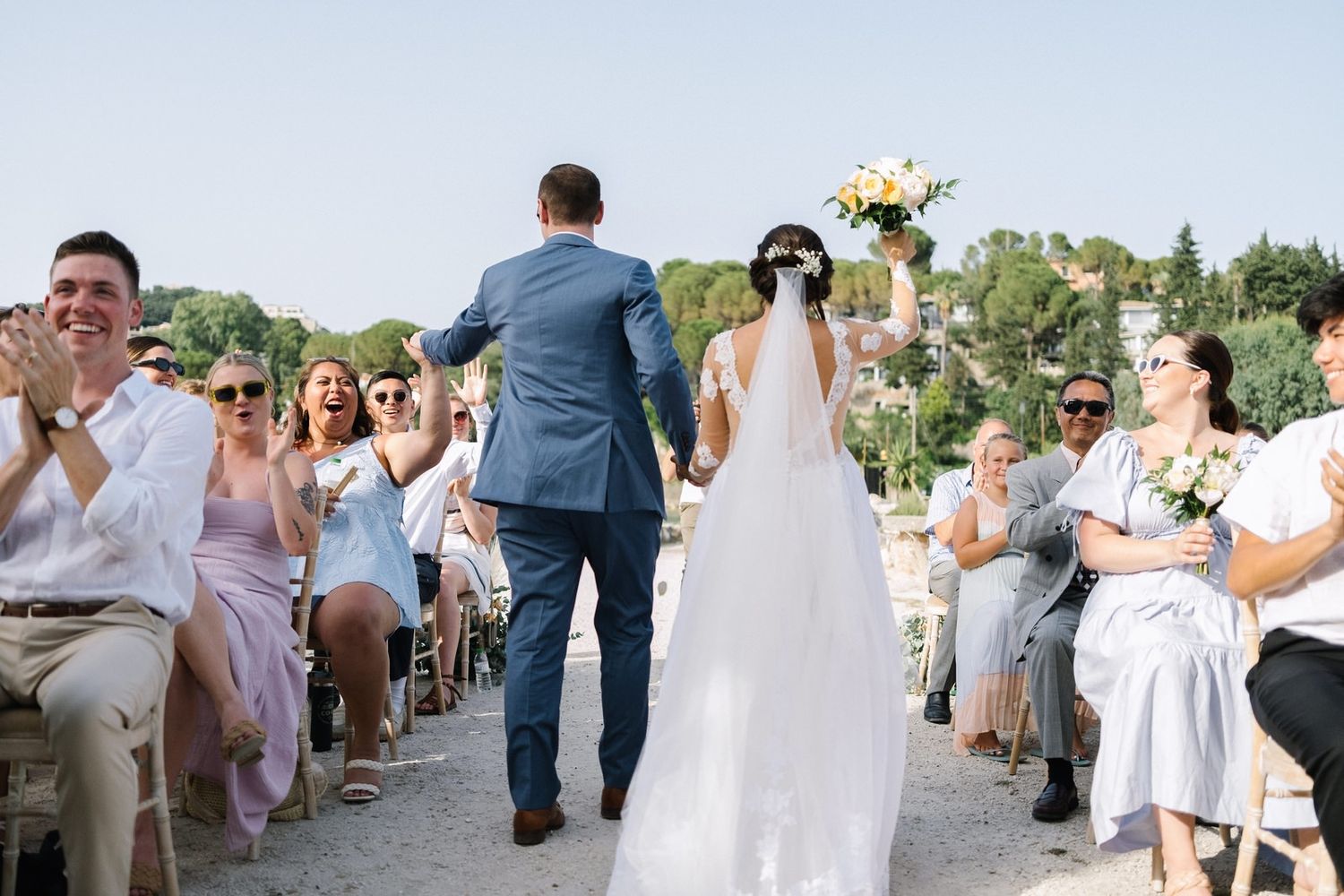 wedding at corfu couple celebration
