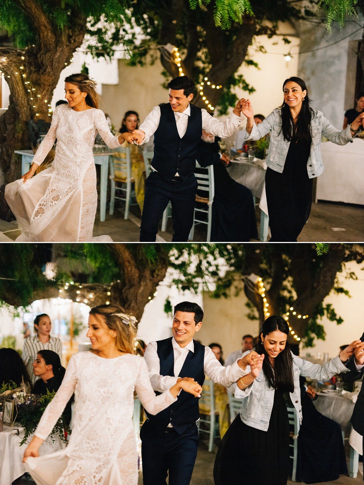 traditional greek dance at folegadros