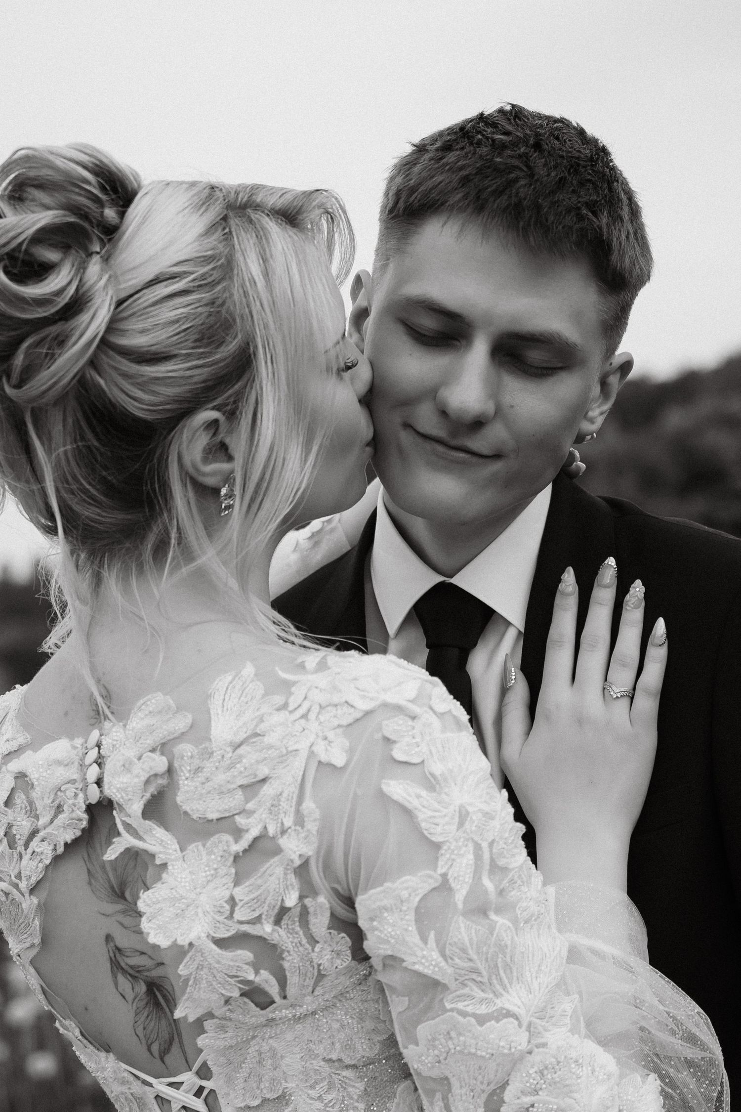 Romantic and emotional wedding photography capturing timeless love stories across Europe on digital and 35mm film.