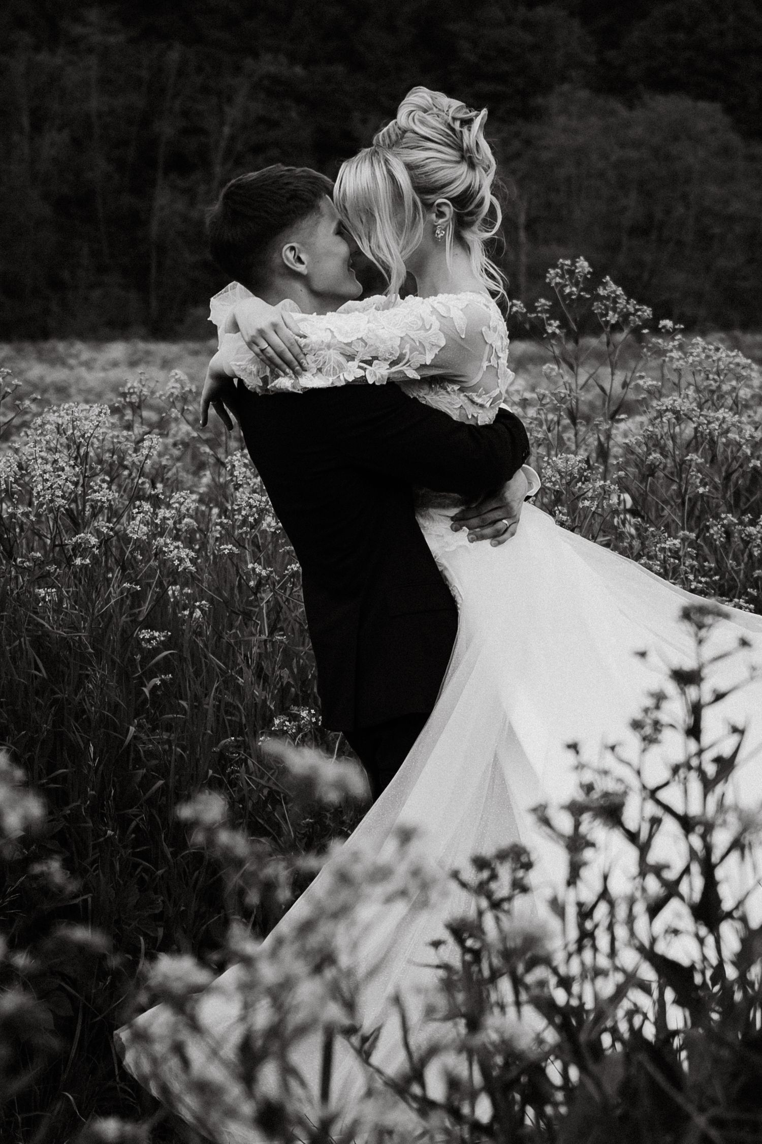 Romantic and emotional wedding photography capturing timeless love stories across Europe on digital and 35mm film.