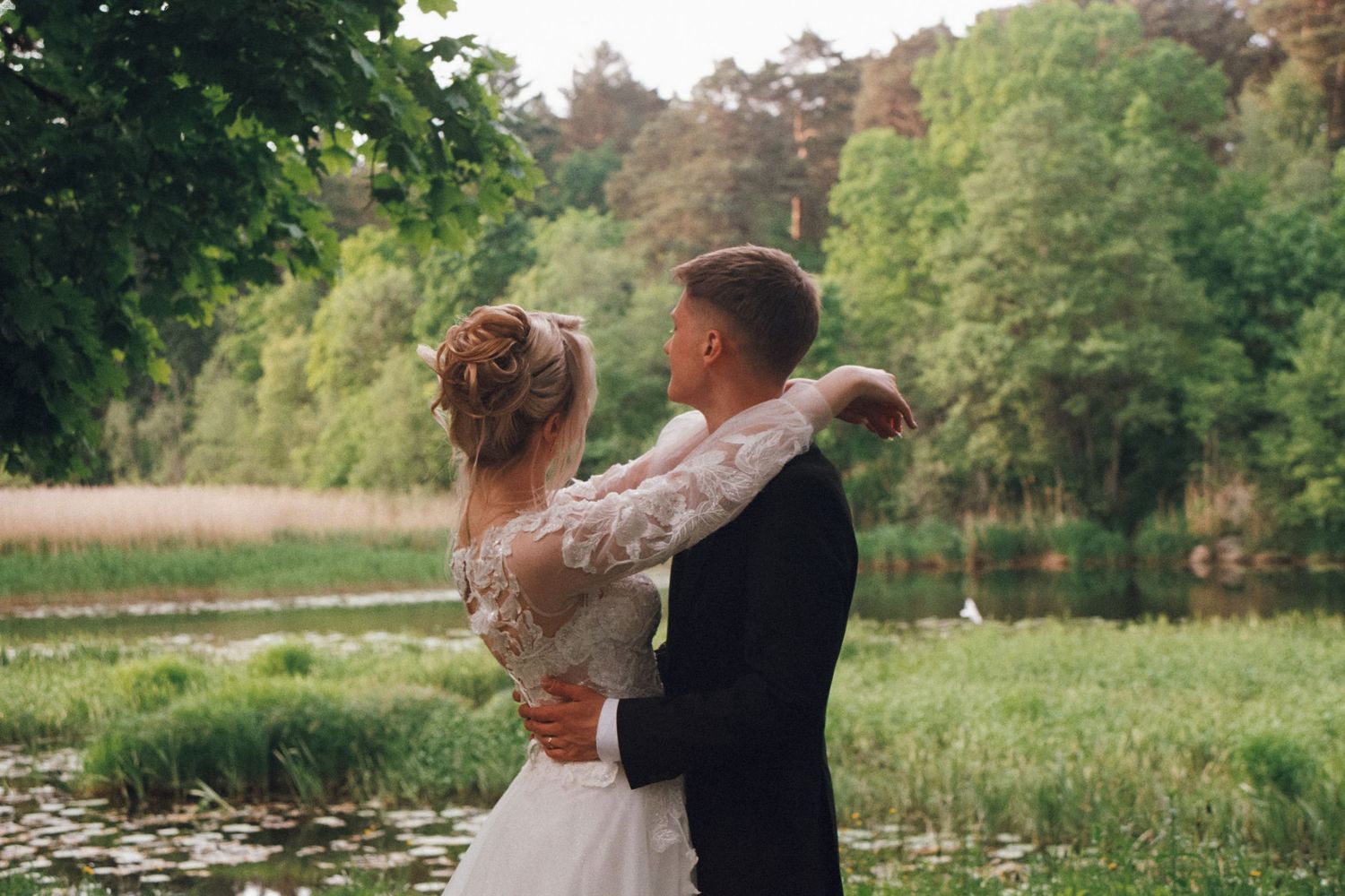 Romantic and emotional wedding photography capturing timeless love stories across Europe on digital and 35mm film.