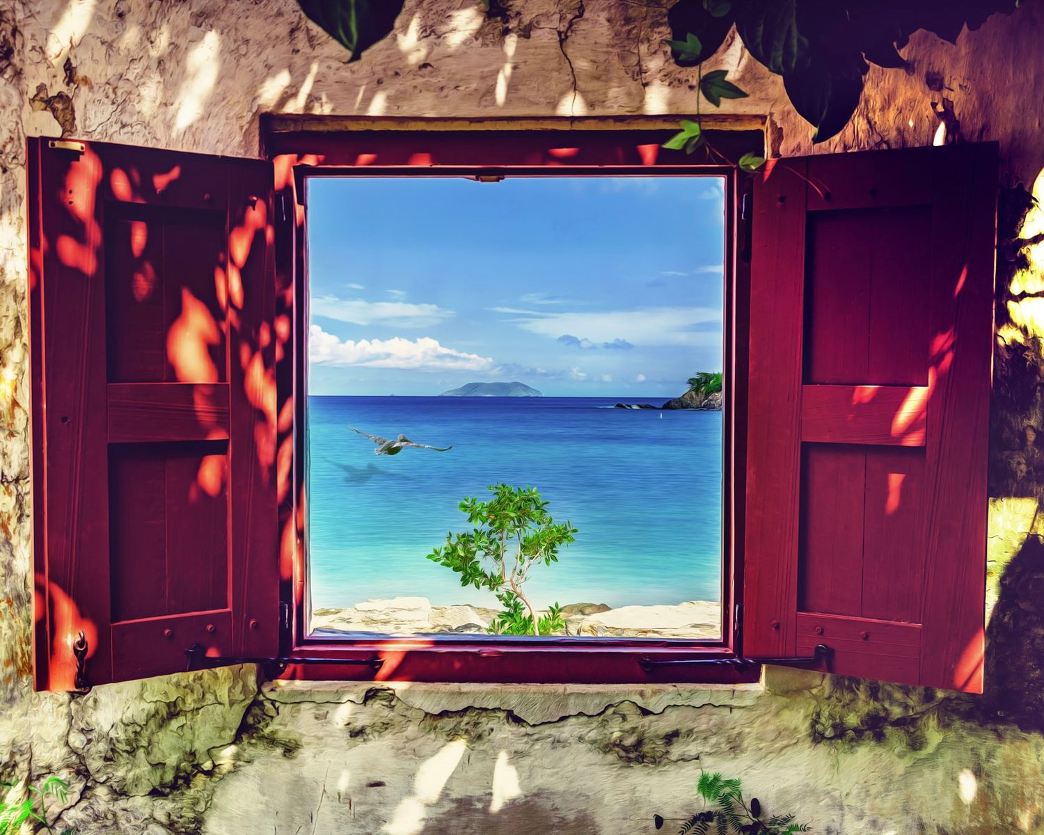 St. John USVI ruins at Cinnamon Bay Beach taken by photographer Sean Stacey during his island-creative chapter