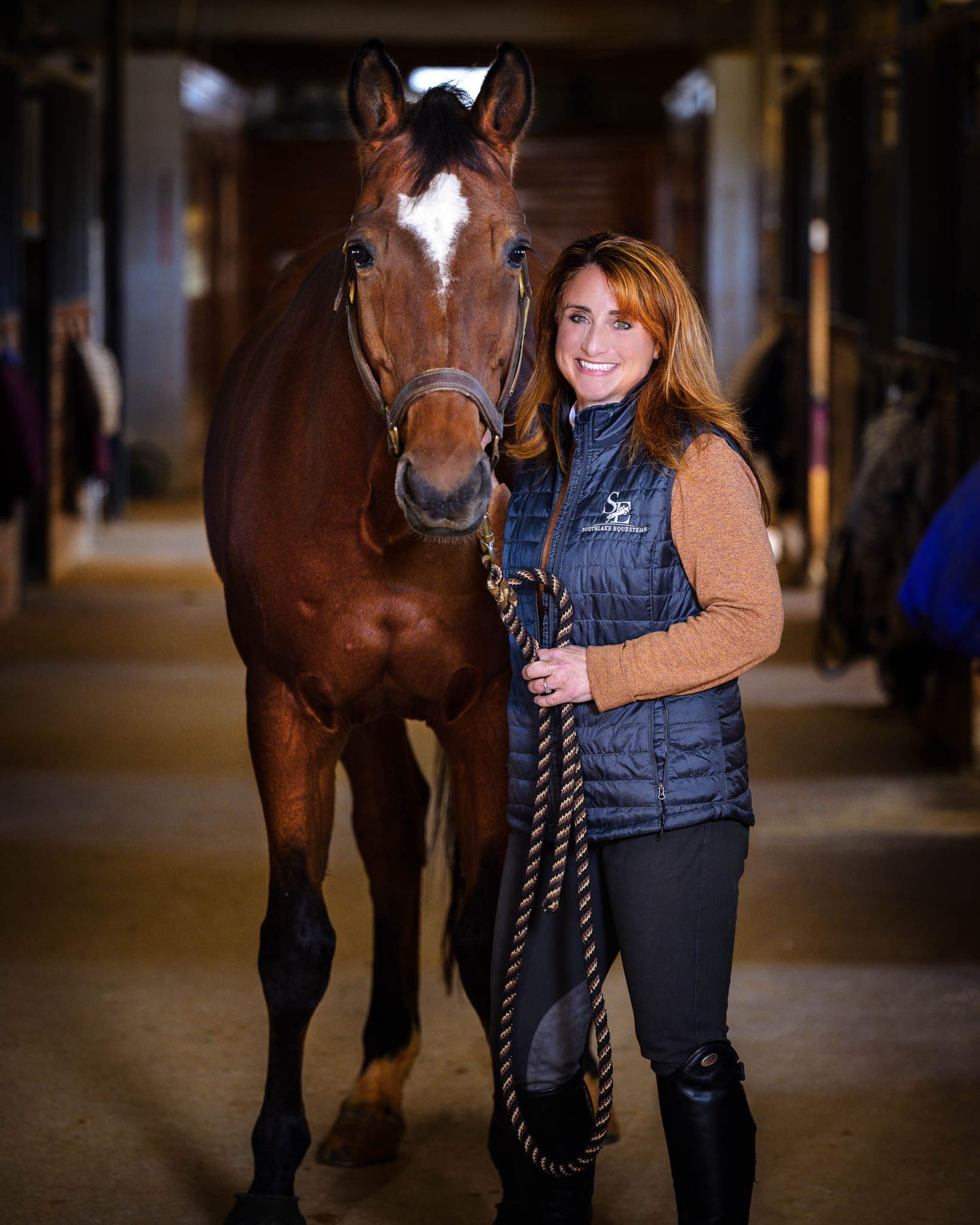Professional equestrian headshot session — Sean Stacey Photography