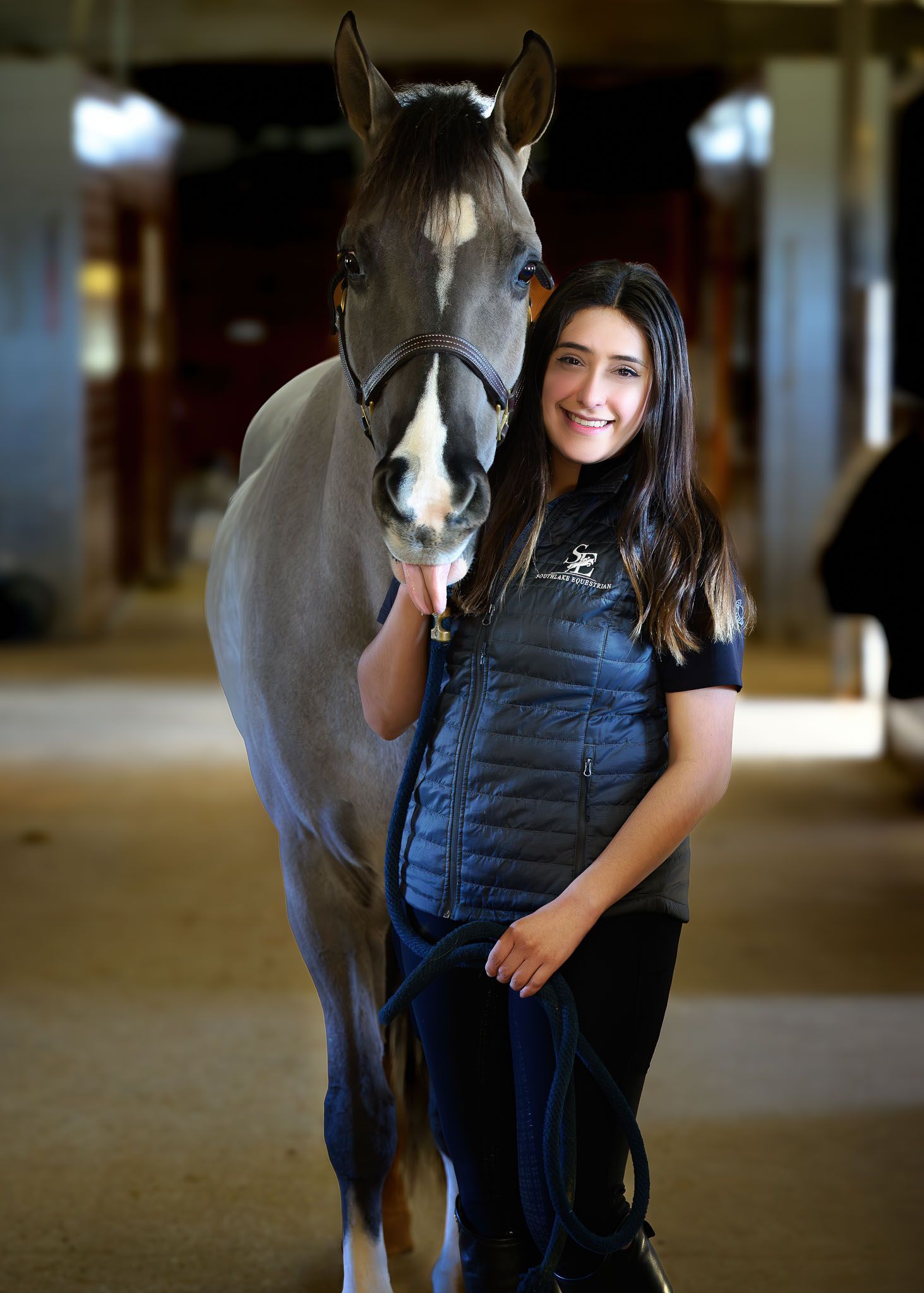 Professional equestrian headshot session — Sean Stacey Photography
