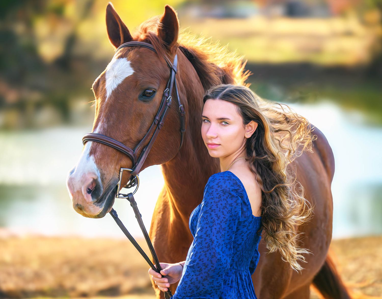 Fine-art equestrian portrait showing emotional bond — Dallas-Fort Worth photographer Sean Stacey.