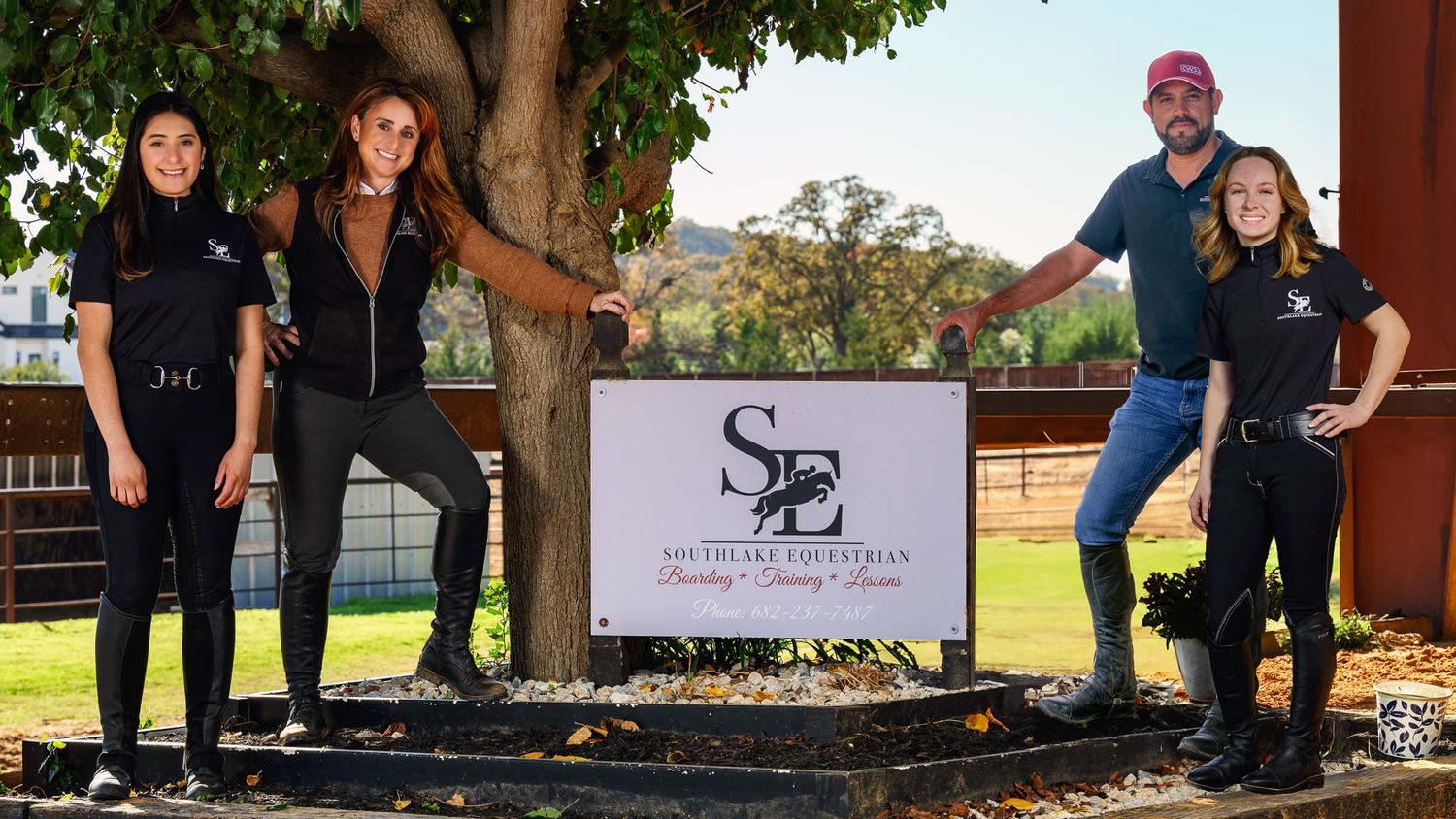 Branding photoshoot for trainers and teams — professional equine media session