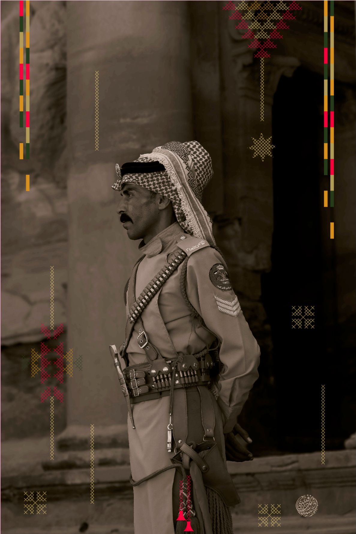 Al-Hajanah on duty in Petra - Jordan
