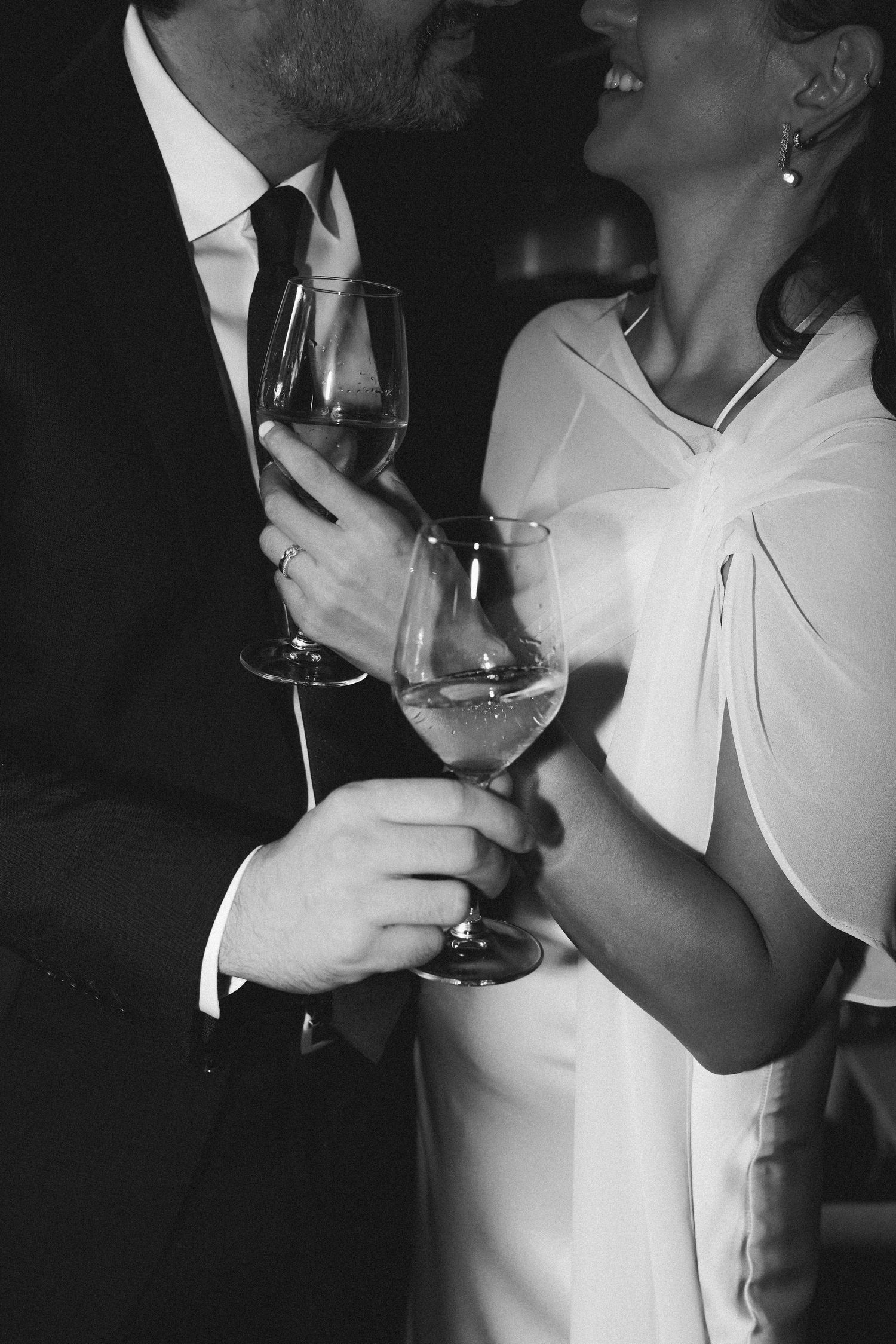 Intimate Paris elopement photographed during a quiet celebration