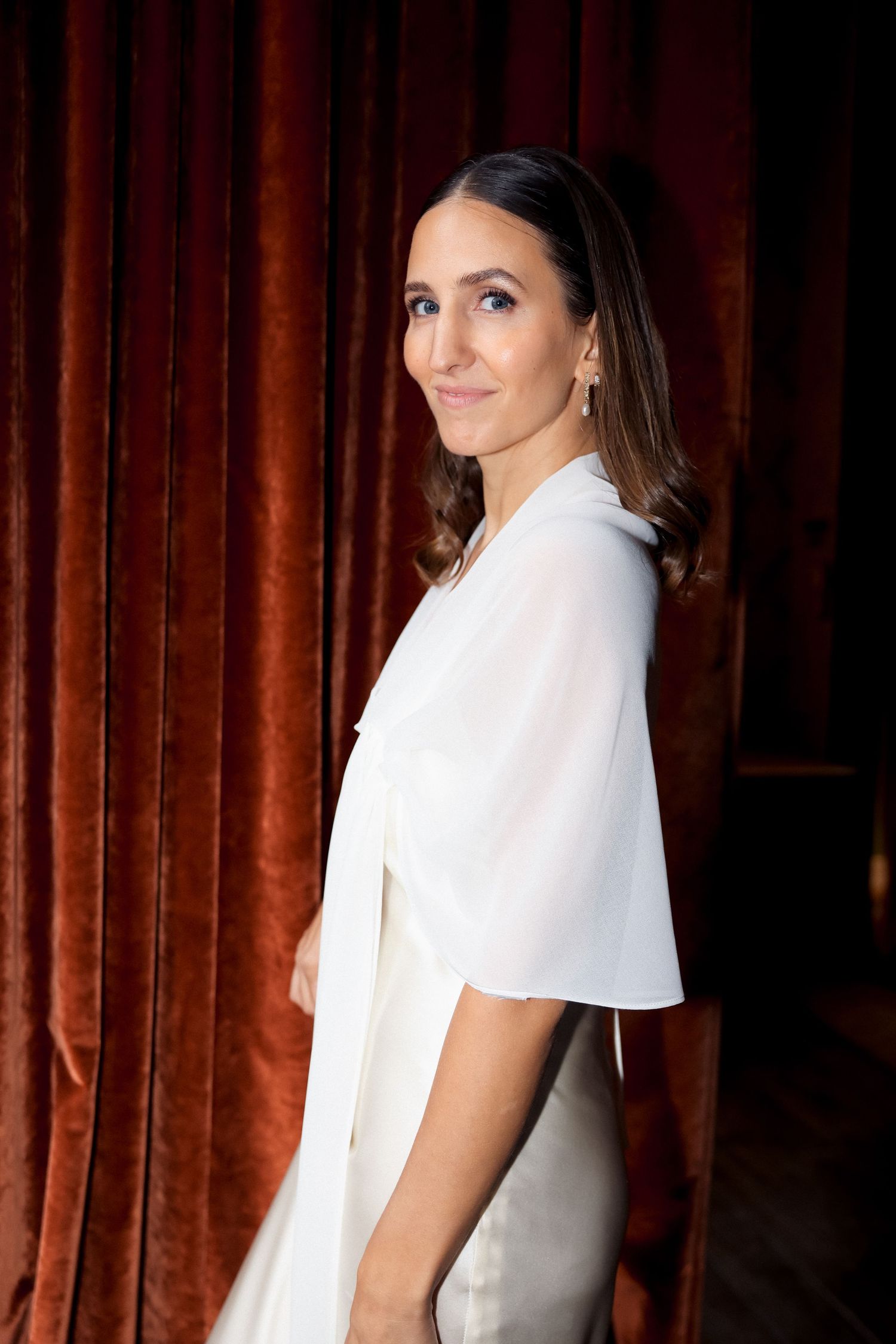 Bride portrait photographed during an intimate Paris elopement