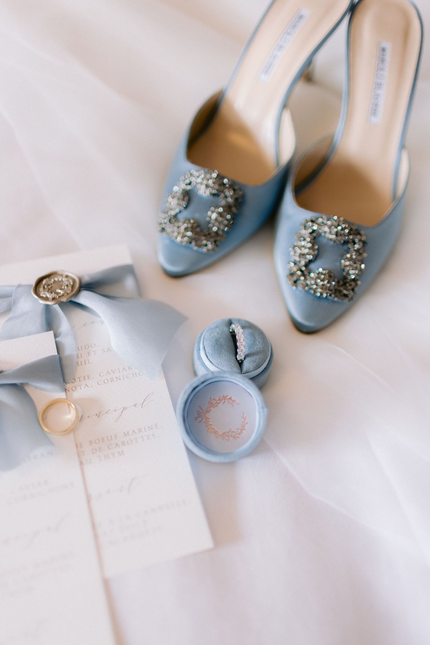 Wedding details photographed during a Paris elopement at Hotel Saint-Régis