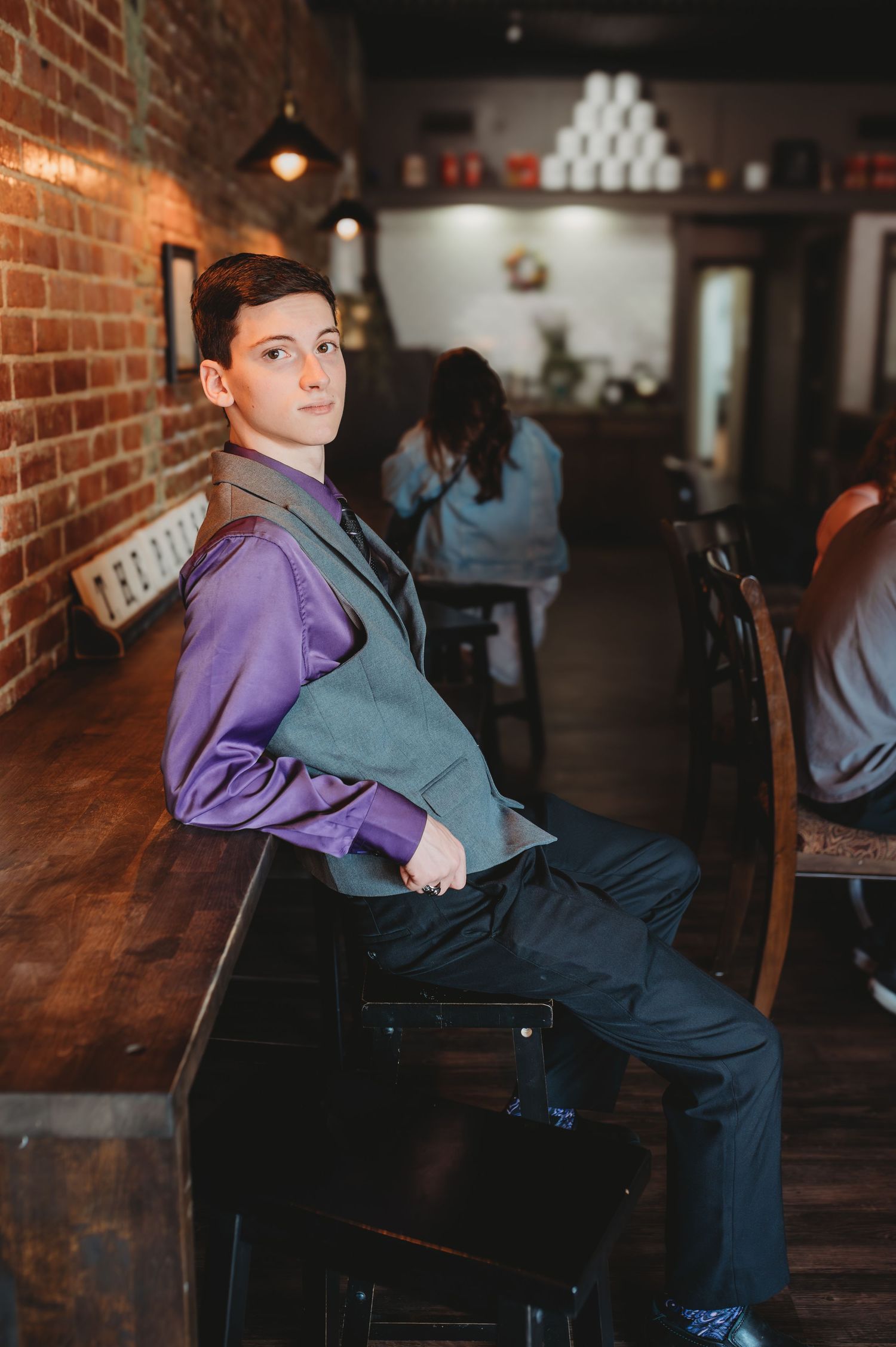 Panama City Senior Session Downtown