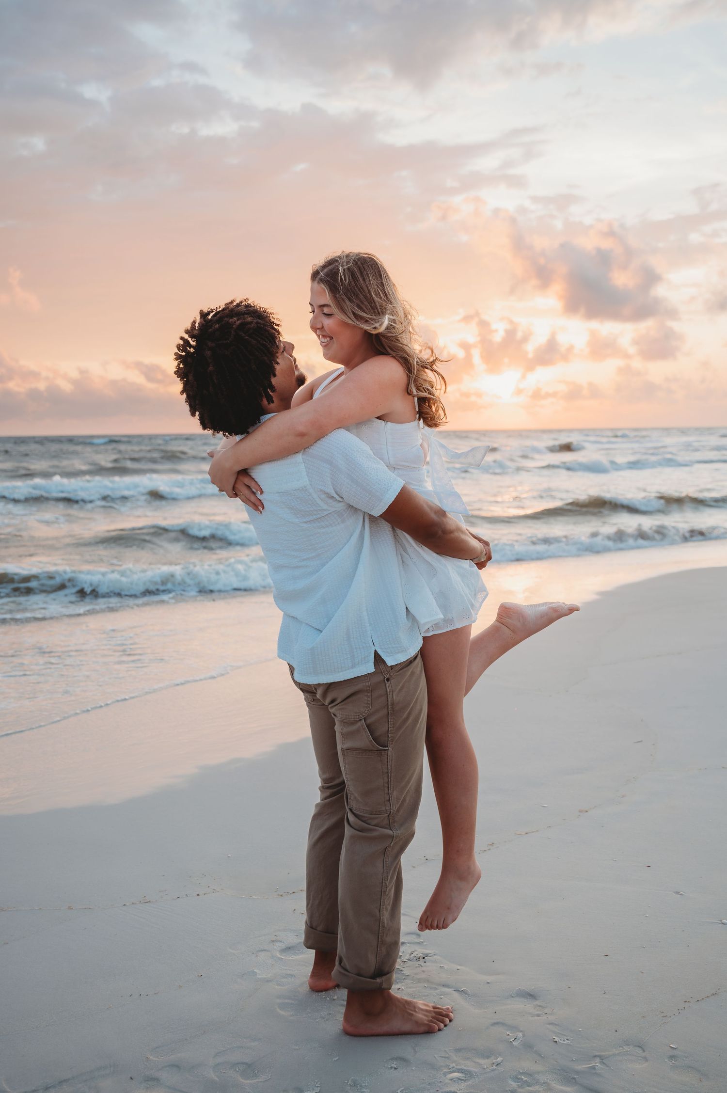 Panama City Beach Engagement Session at St Andrews State Park