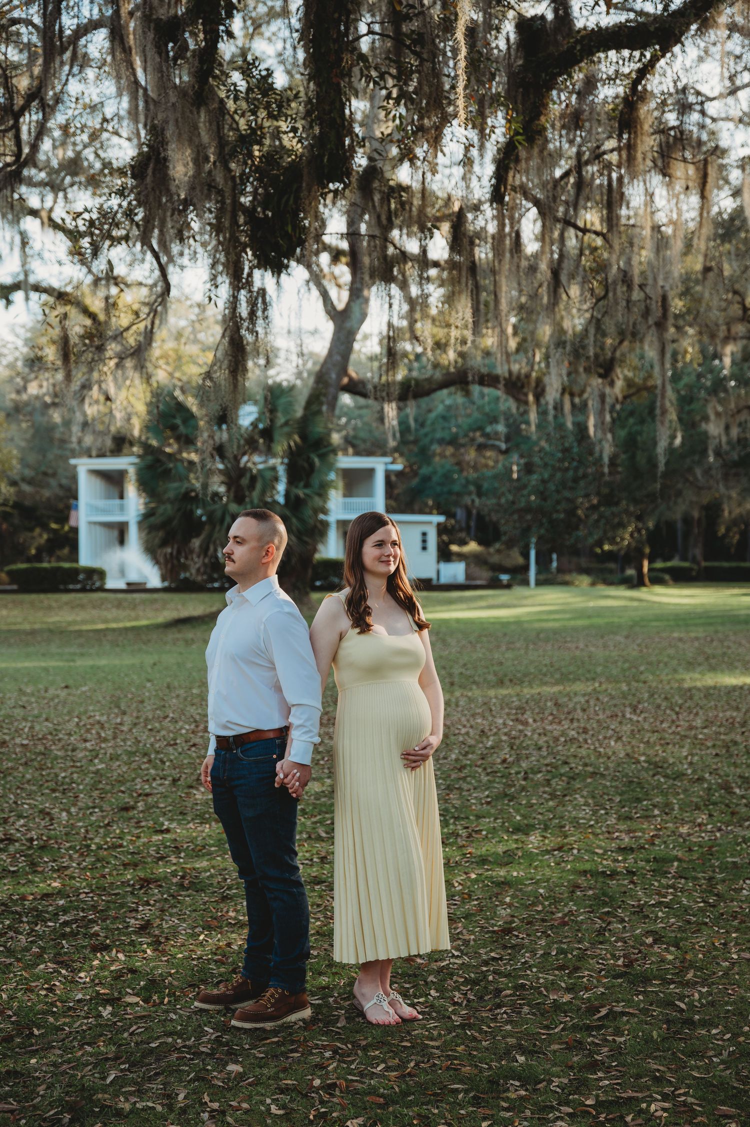 30A Maternity Session at Eden Gardens State Park