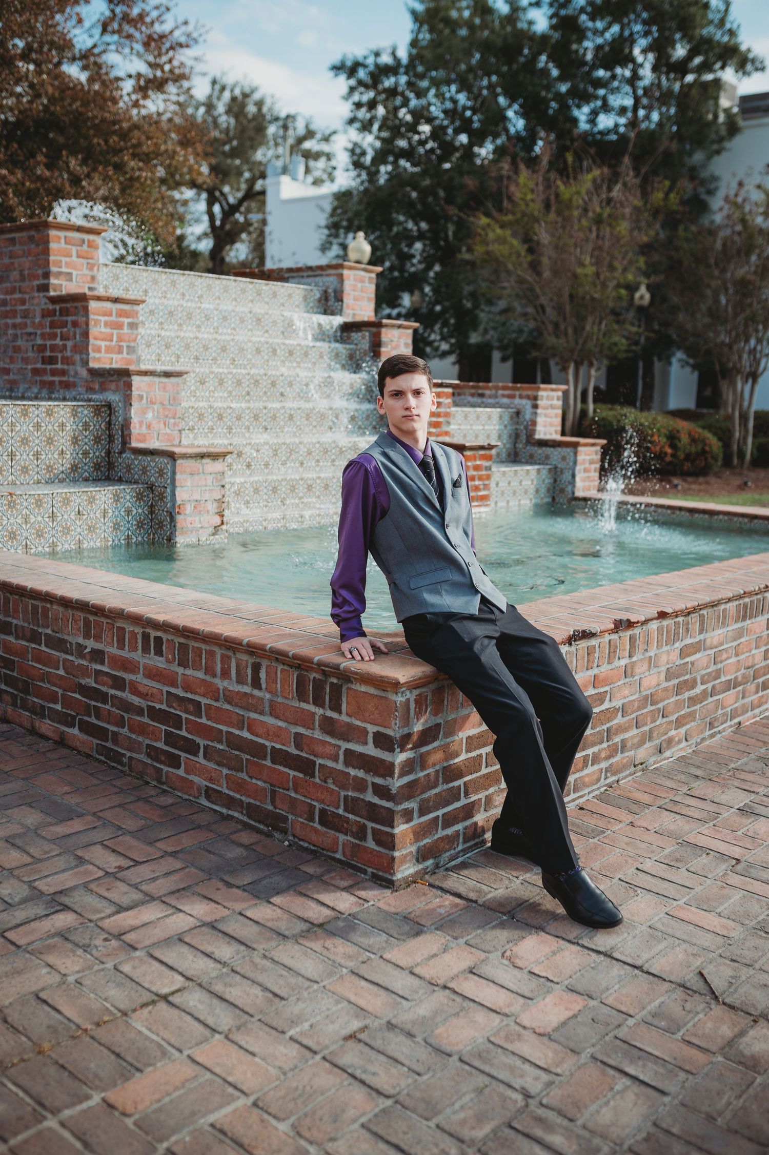 Panama City Senior Session Downtown
