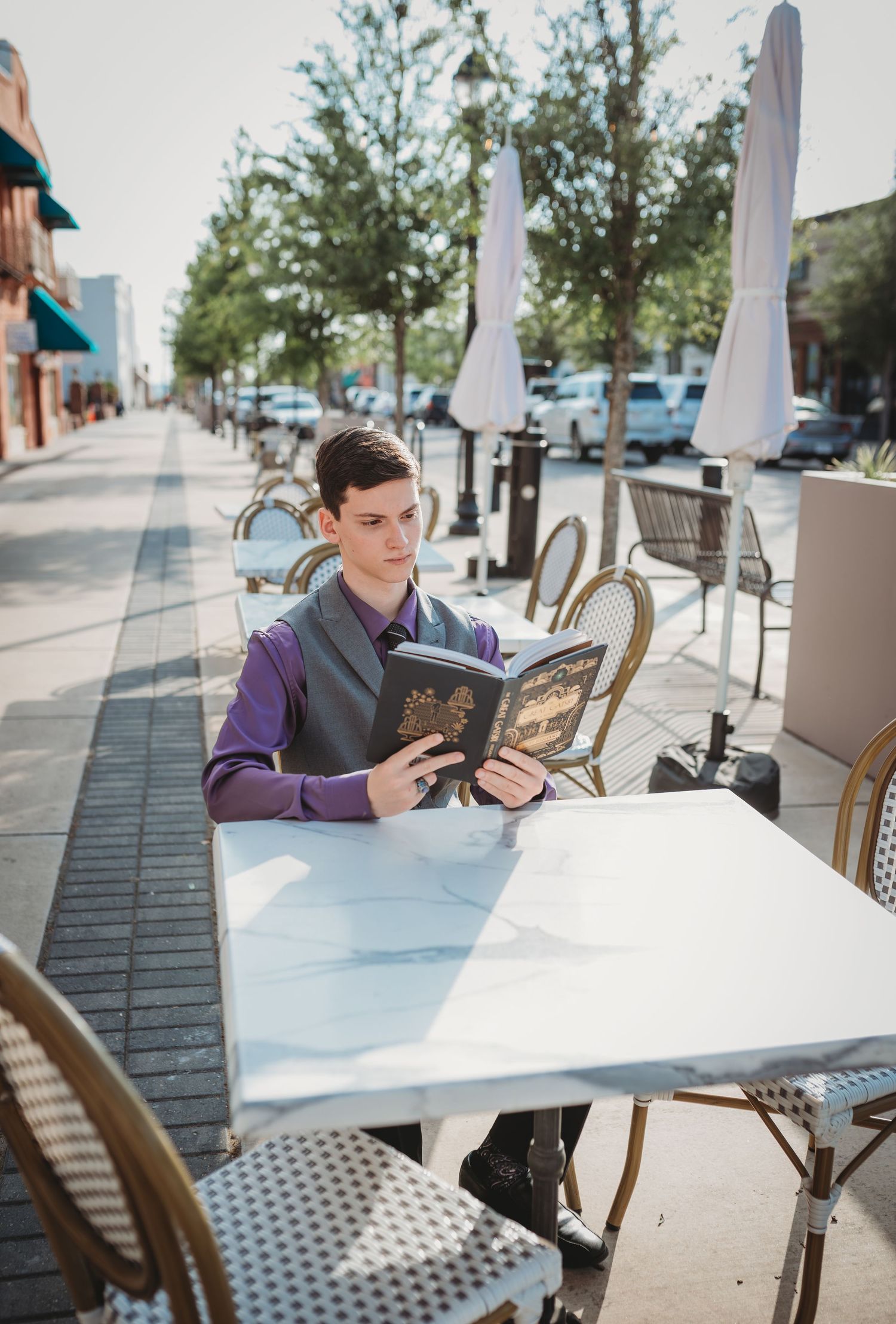 Panama City Senior Session Downtown