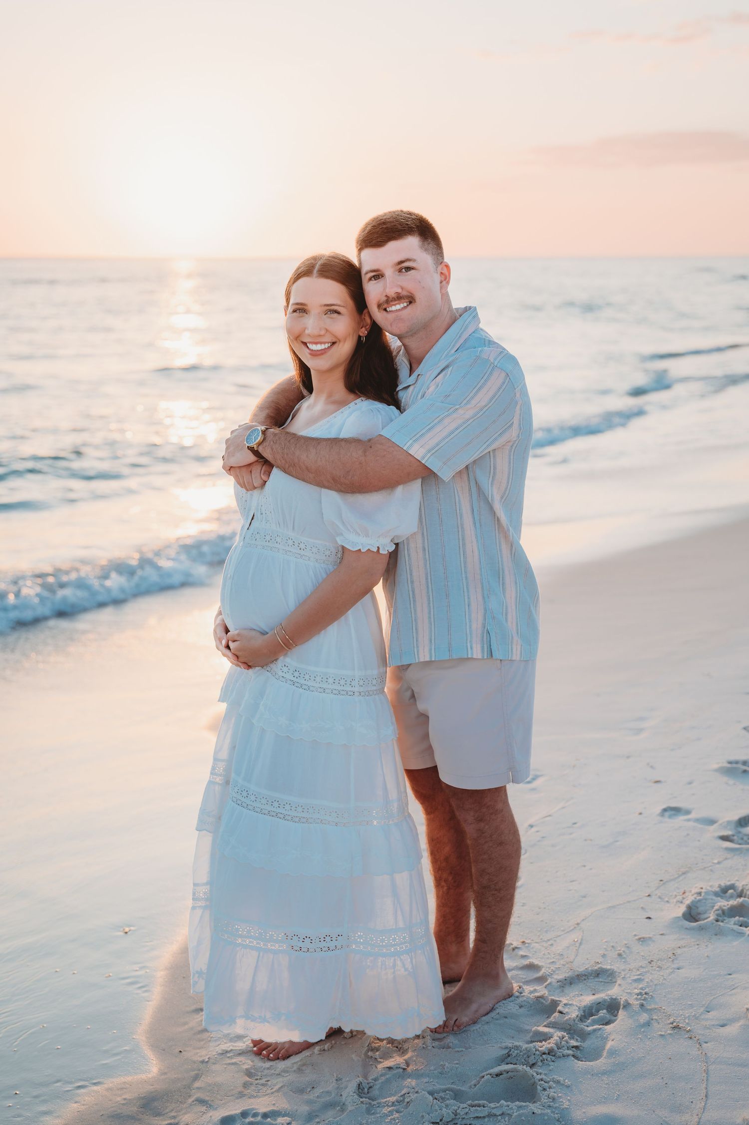 Panama City Beach Maternity Session at St Andrews State Park