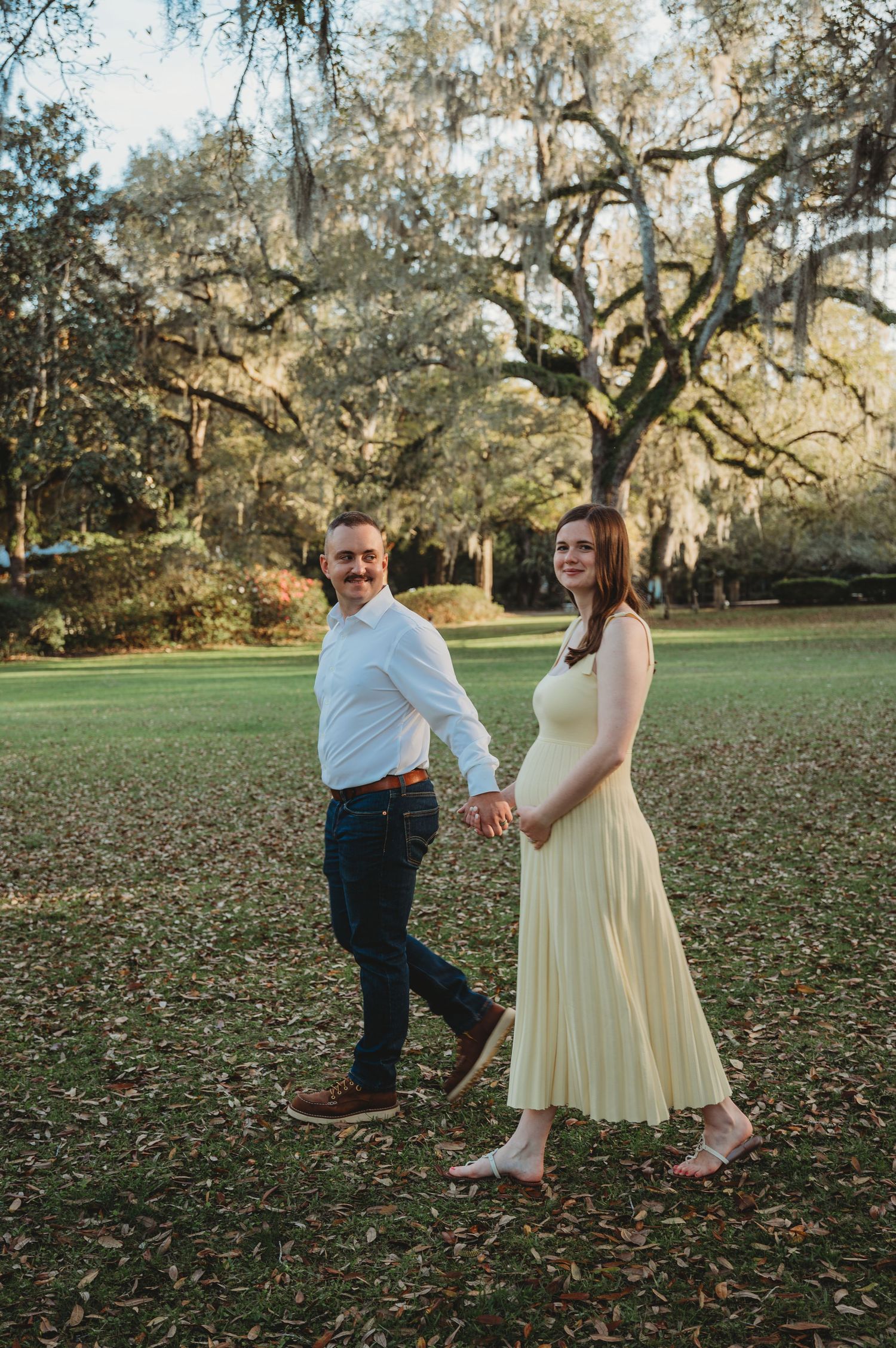 30A Maternity Session at Eden Gardens State Park