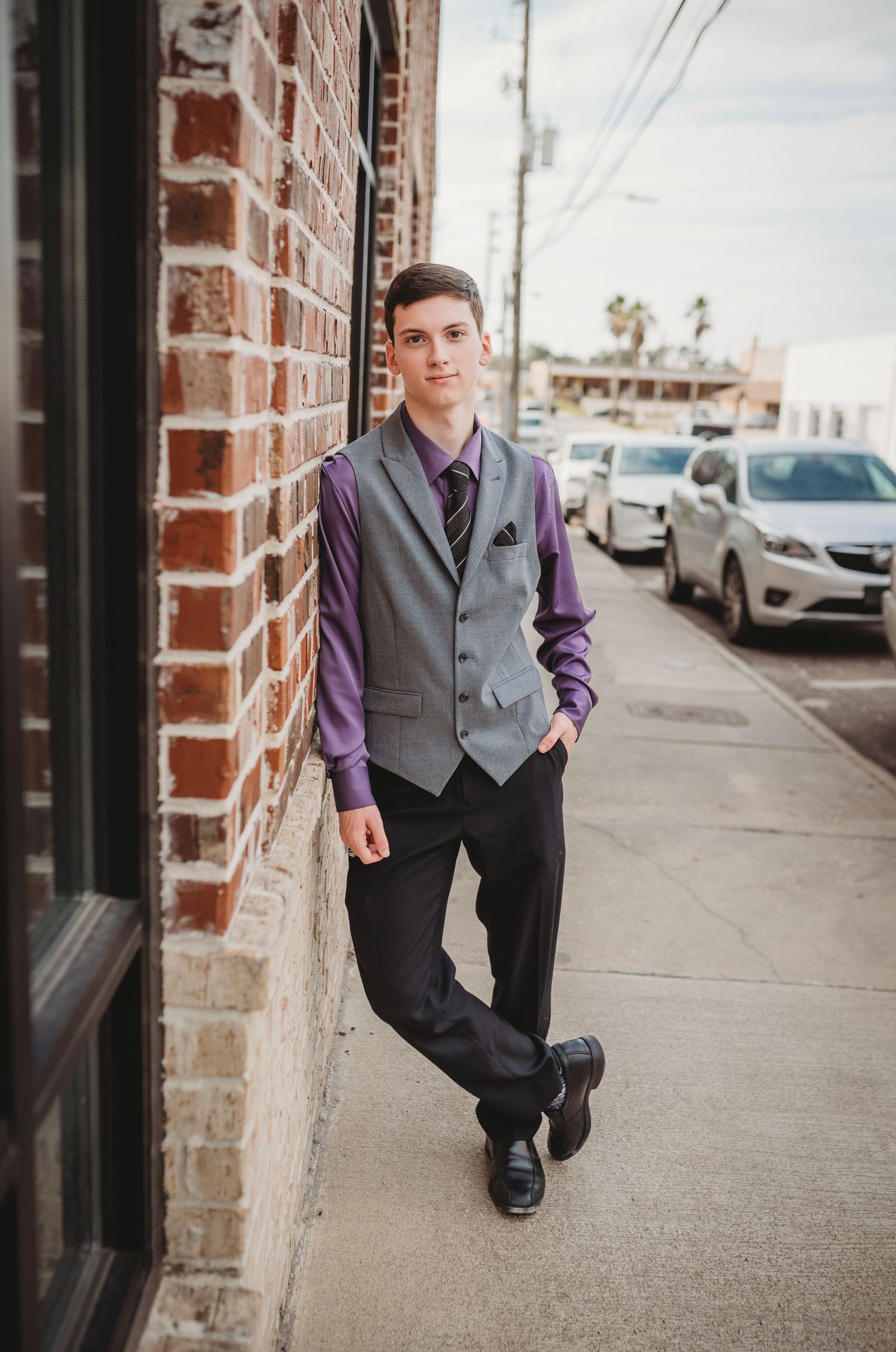Panama City Senior Session Downtown