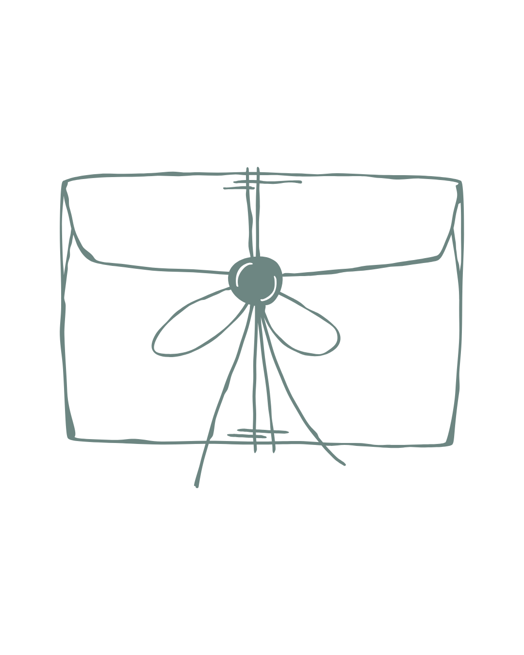 icône lettre minimaliste.
