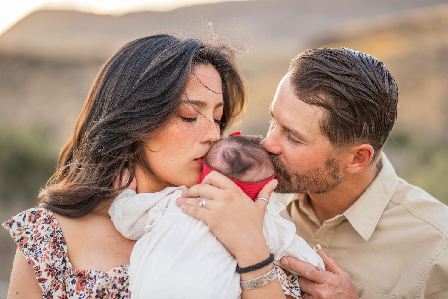 Family session in Fort Davis, Texas.