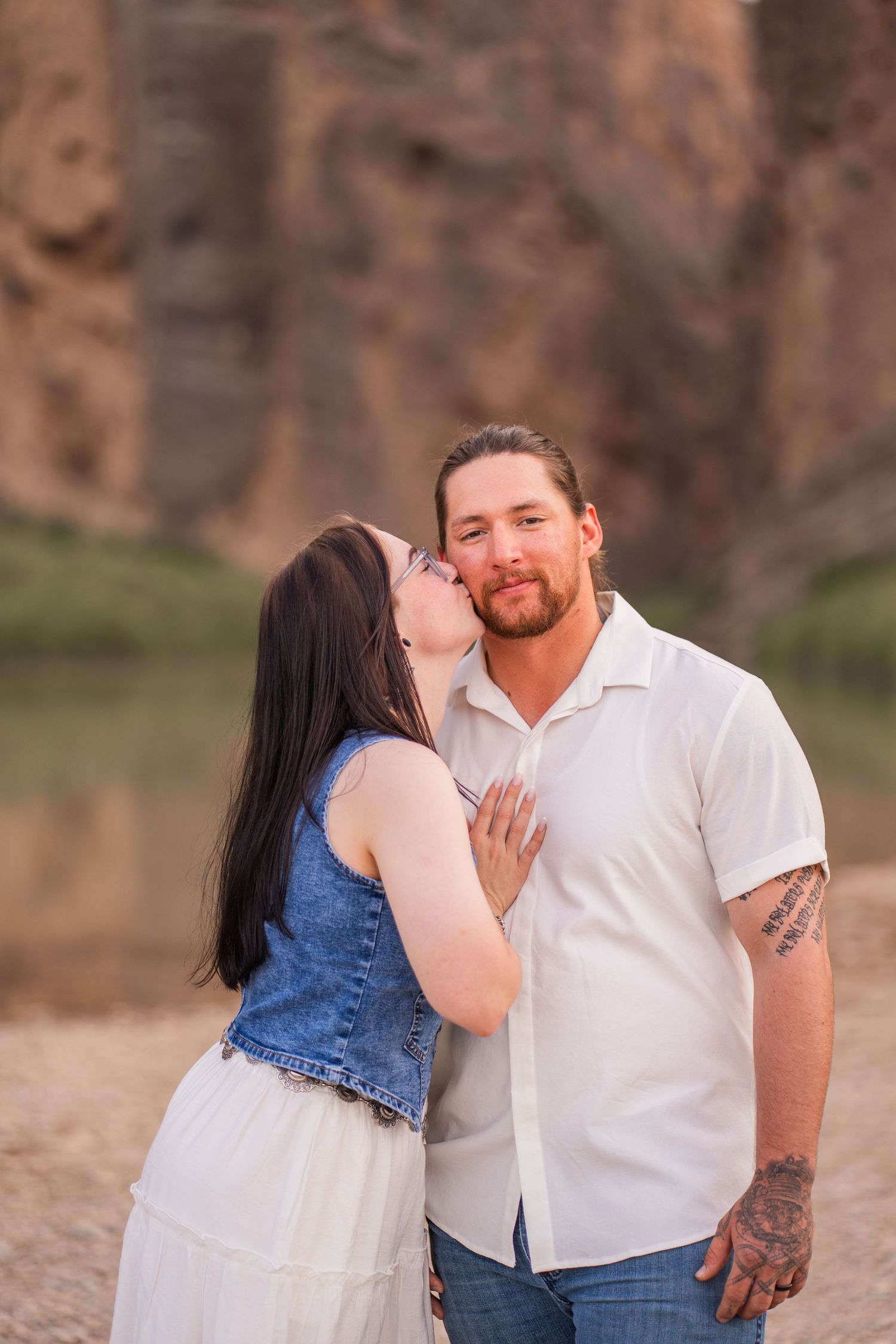 Couple session in Big Bend National Park.
