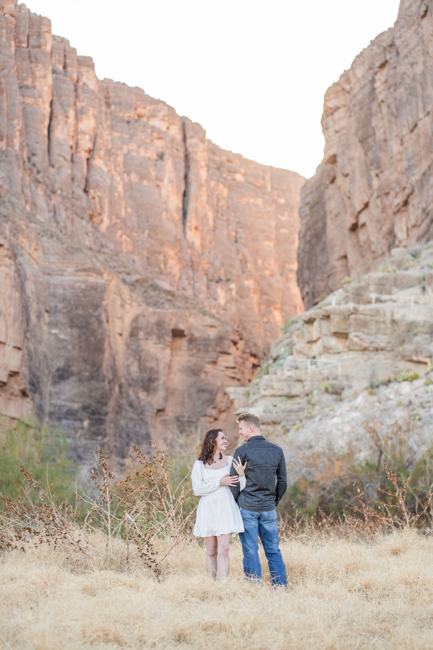 Engagement session and Santa Elena Canyon, Big Bend National Park