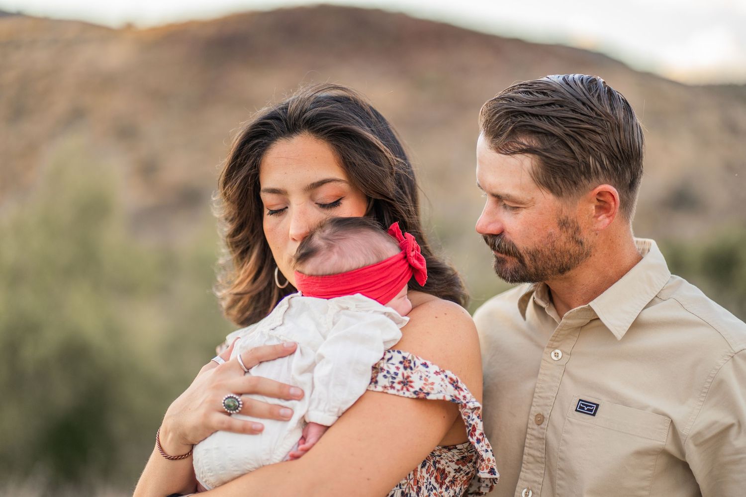 Family session in Fort Davis, Texas.