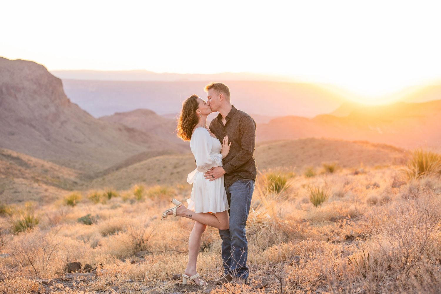 Engagement session and Santa Elena Canyon, Big Bend National Park