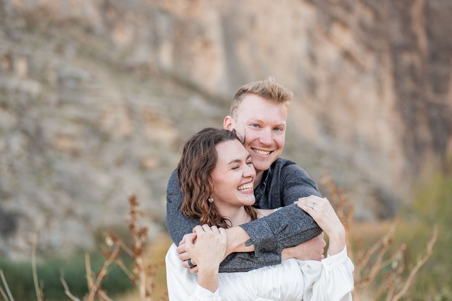 Engagement session and Santa Elena Canyon, Big Bend National Park
