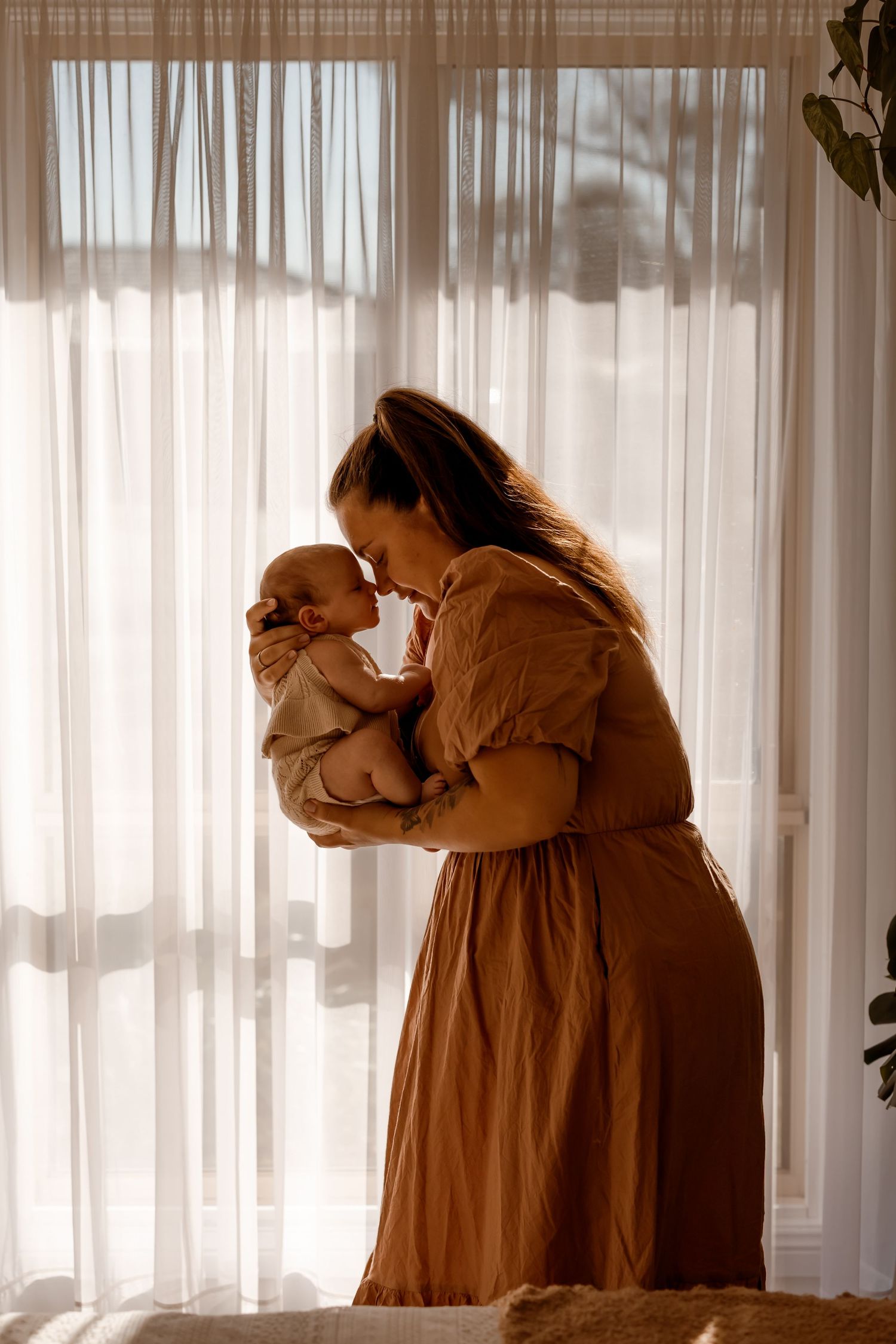 Cosy and warm newborn and milestone photography studio in Jervis Bay, capturing timeless, natural portraits of your growing family.