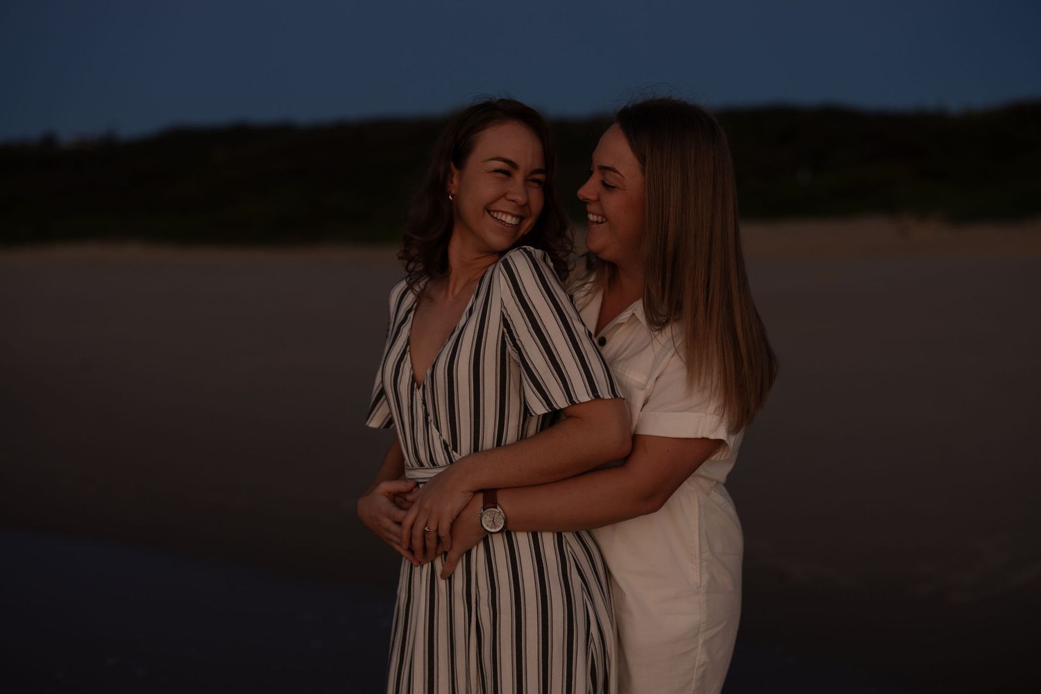 Authentic & Creative Photography in Jervis Bay capturing genuine connection against beautiful beach, bush and rainforest backdrops.