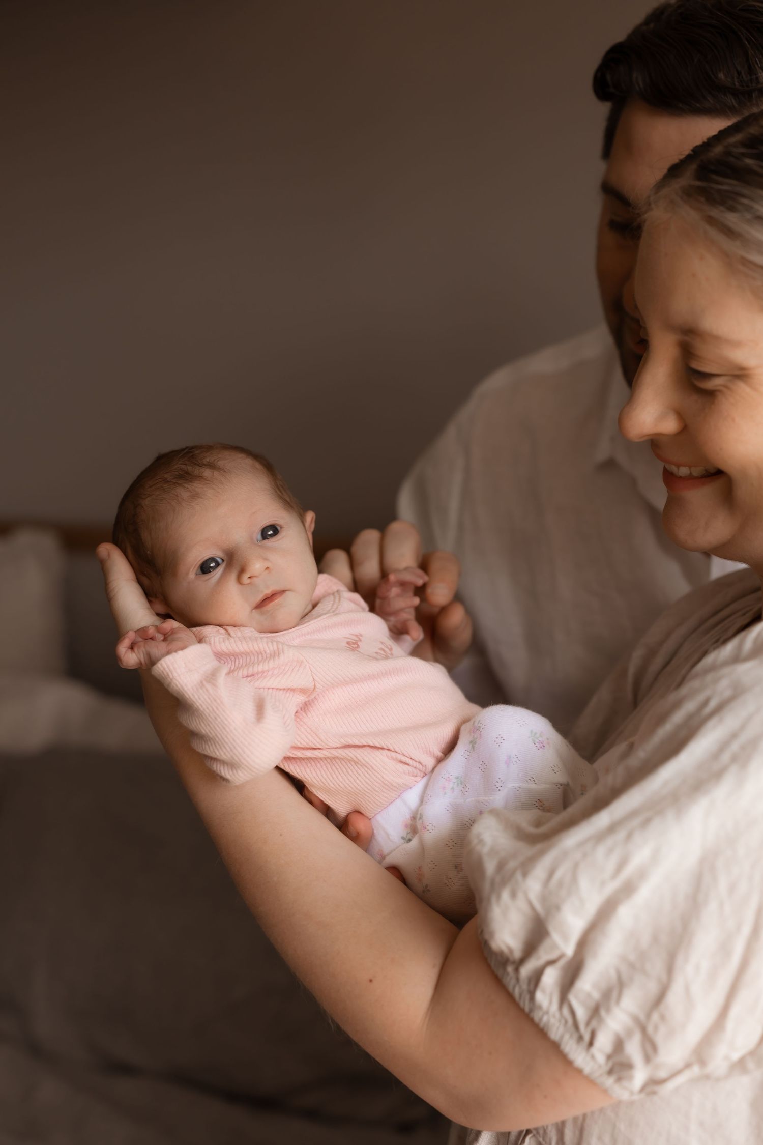 Cosy and warm newborn and milestone photography studio in Jervis Bay, capturing timeless, natural portraits of your growing family.