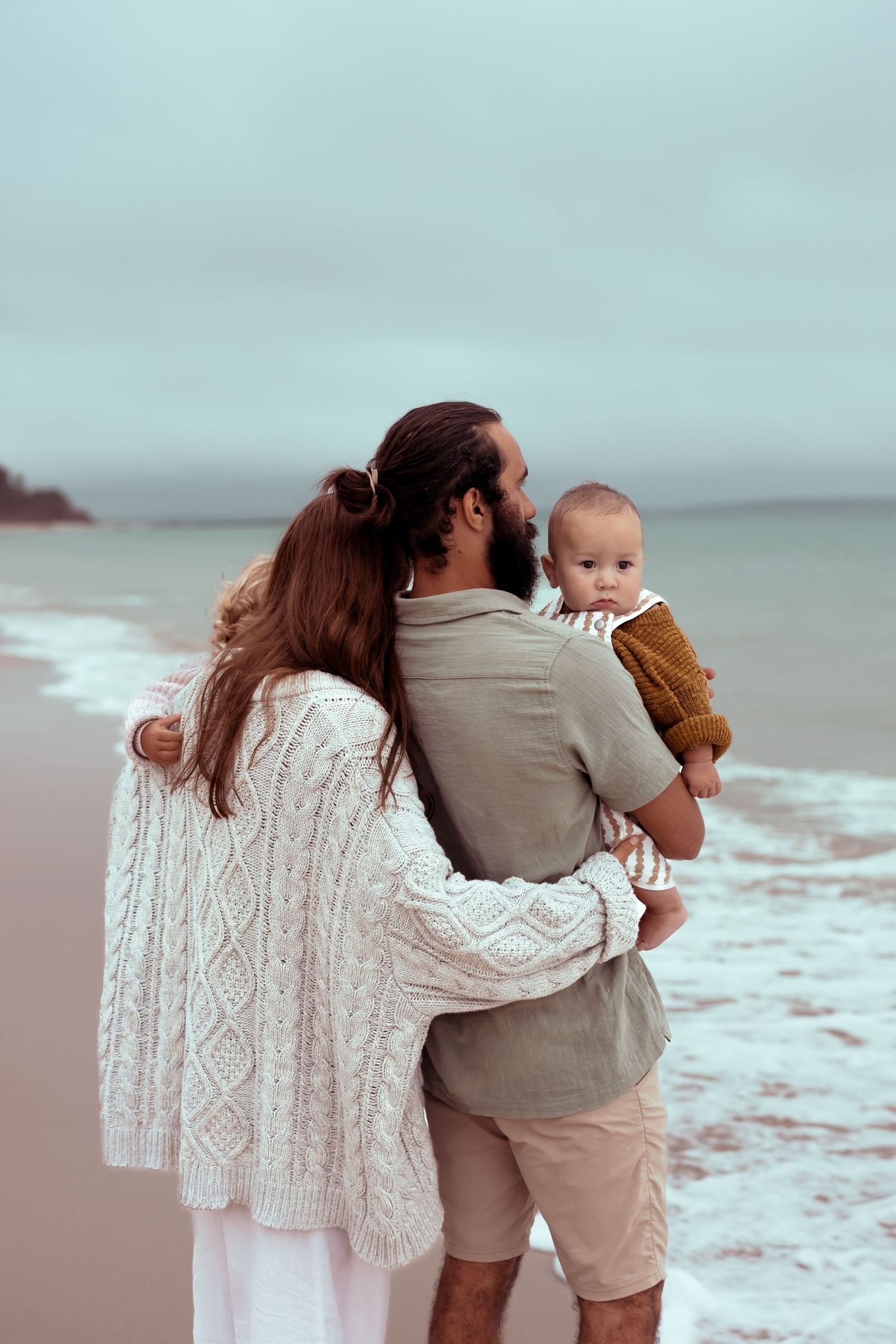 Authentic & Creative Photography in Jervis Bay capturing genuine connection against beautiful beach, bush and rainforest backdrops.