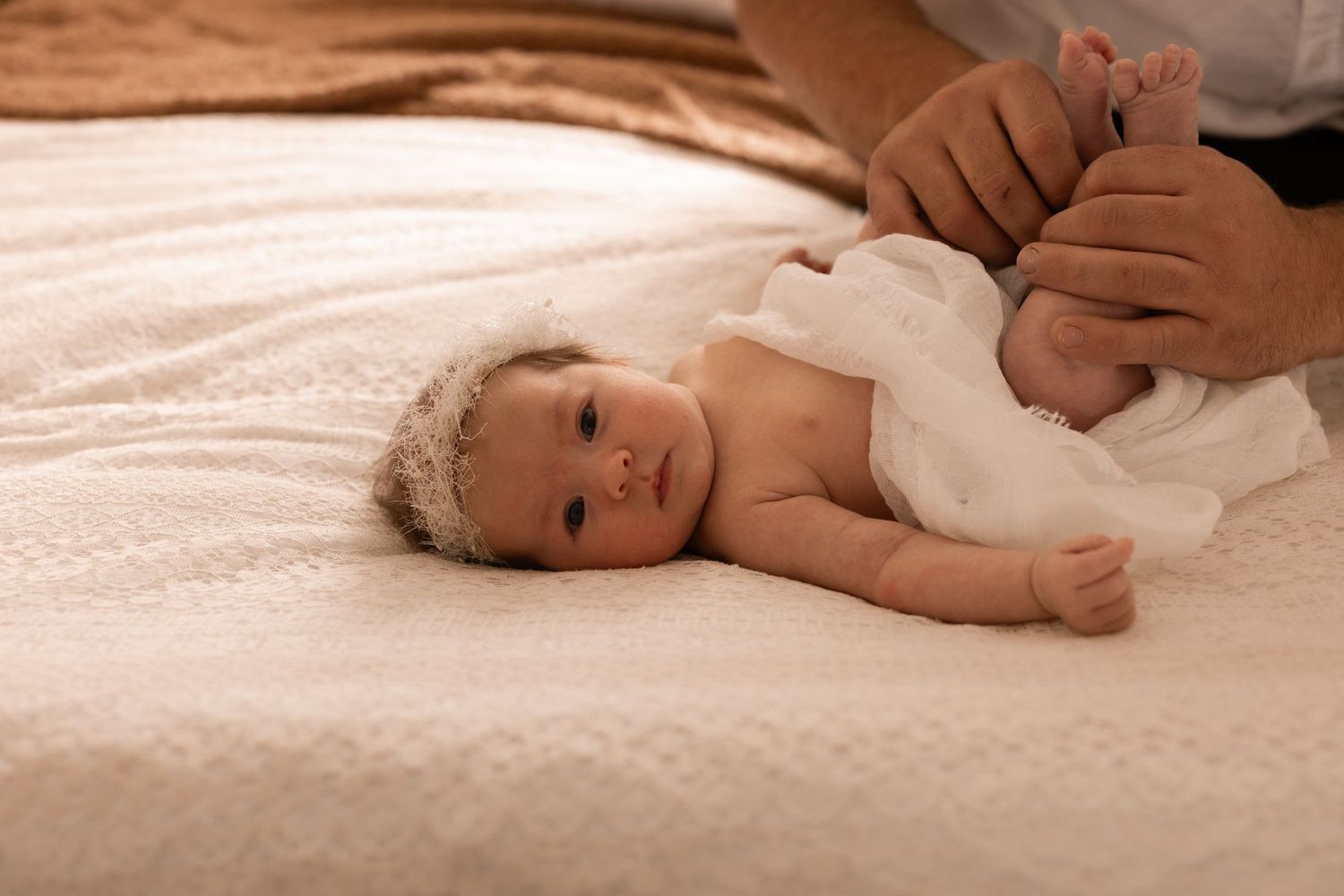 Cosy and warm newborn and milestone photography studio in Jervis Bay, capturing timeless, natural portraits of your growing family.