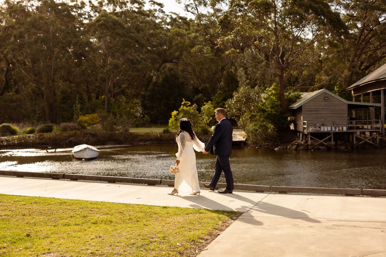 Authentic & Creative Photography in Jervis Bay capturing genuine connection against beautiful beach, bush and rainforest backdrops.