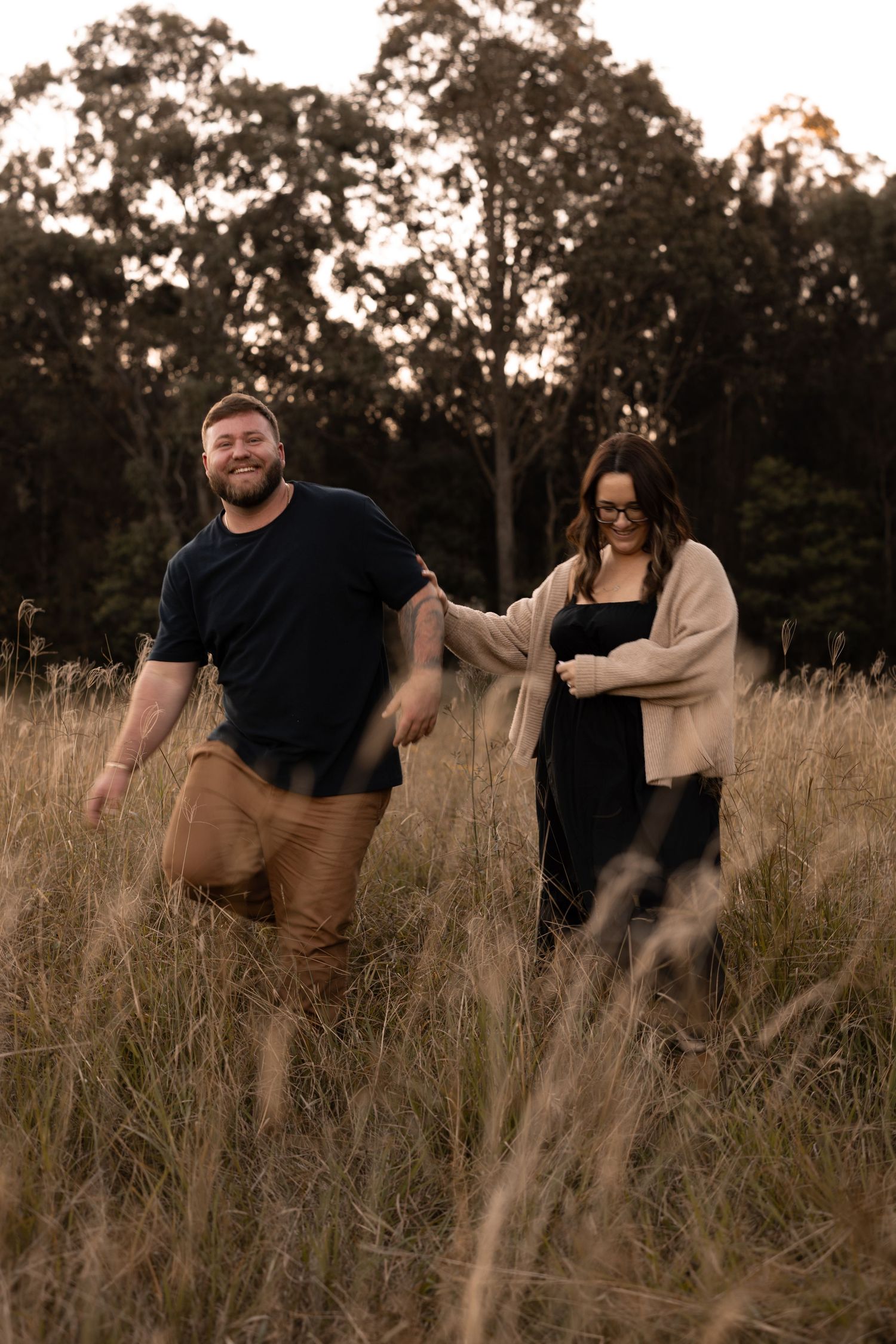 Authentic & Creative Photography in Jervis Bay capturing genuine connection against beautiful beach, bush and rainforest backdrops.