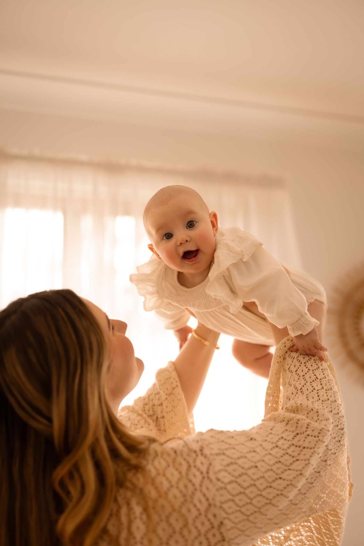 Cosy and warm newborn and milestone photography studio in Jervis Bay, capturing timeless, natural portraits of your growing family.