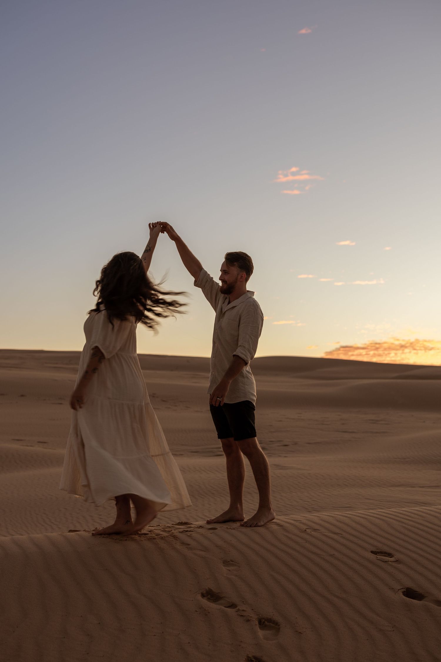 Authentic & Creative Photography in Jervis Bay capturing genuine connection against beautiful beach, bush and rainforest backdrops.