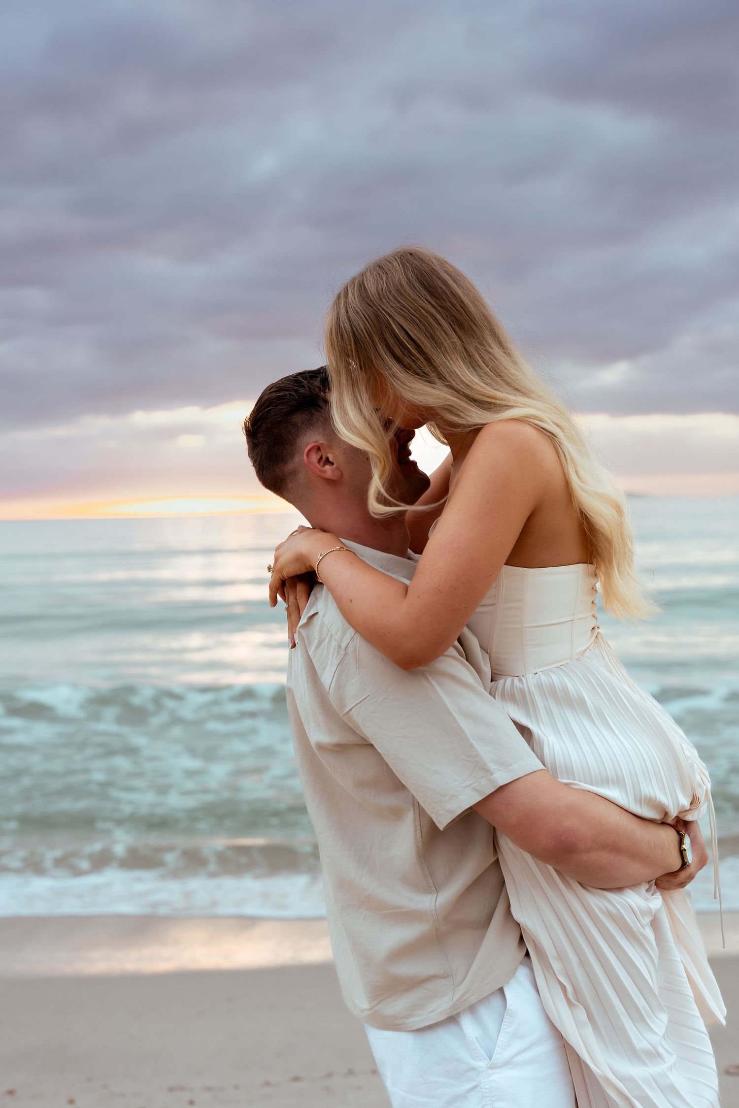 Authentic & Creative Photography in Jervis Bay capturing genuine connection against beautiful beach, bush and rainforest backdrops.