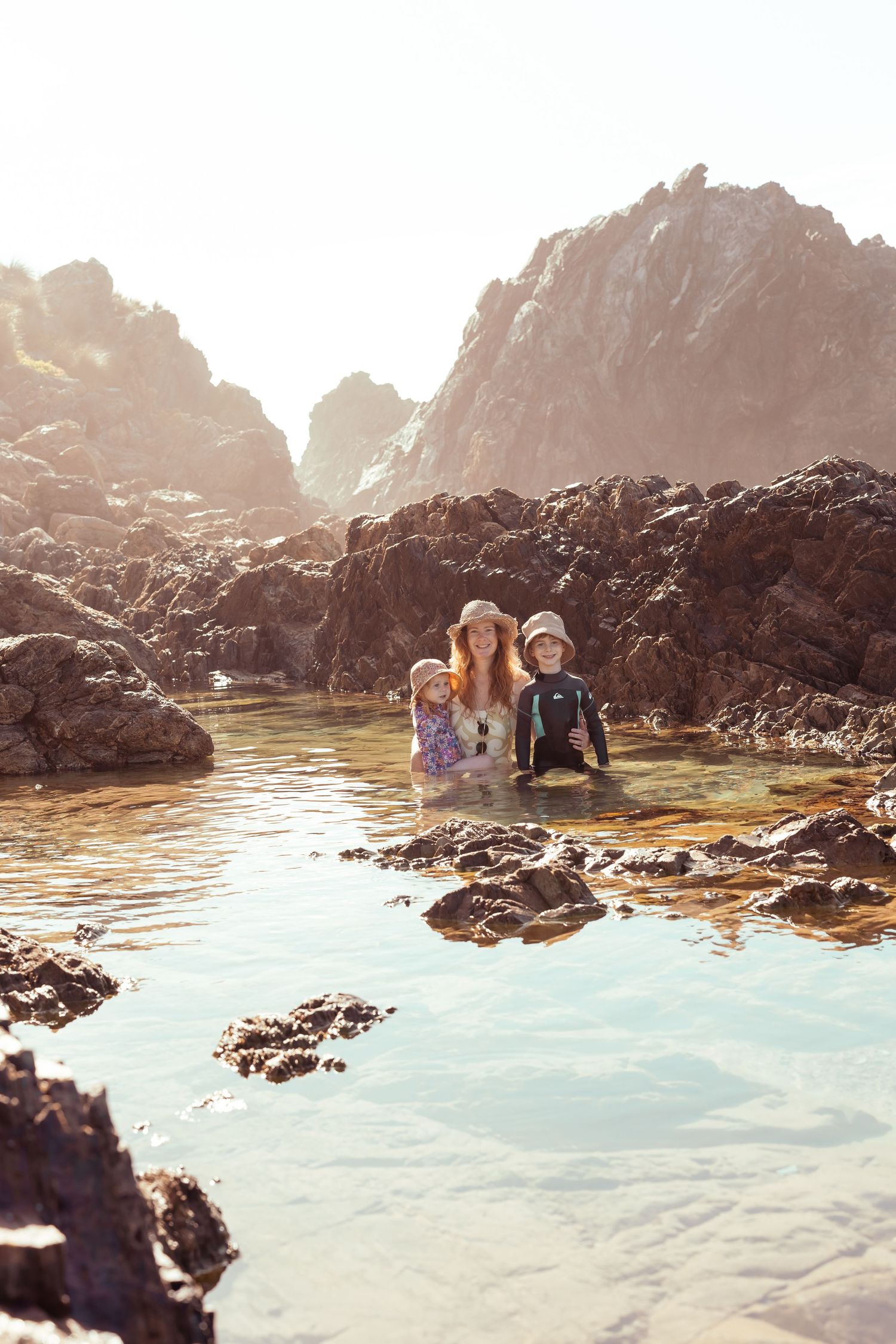 Authentic & Creative Photography in Jervis Bay capturing genuine connection against beautiful beach, bush and rainforest backdrops.